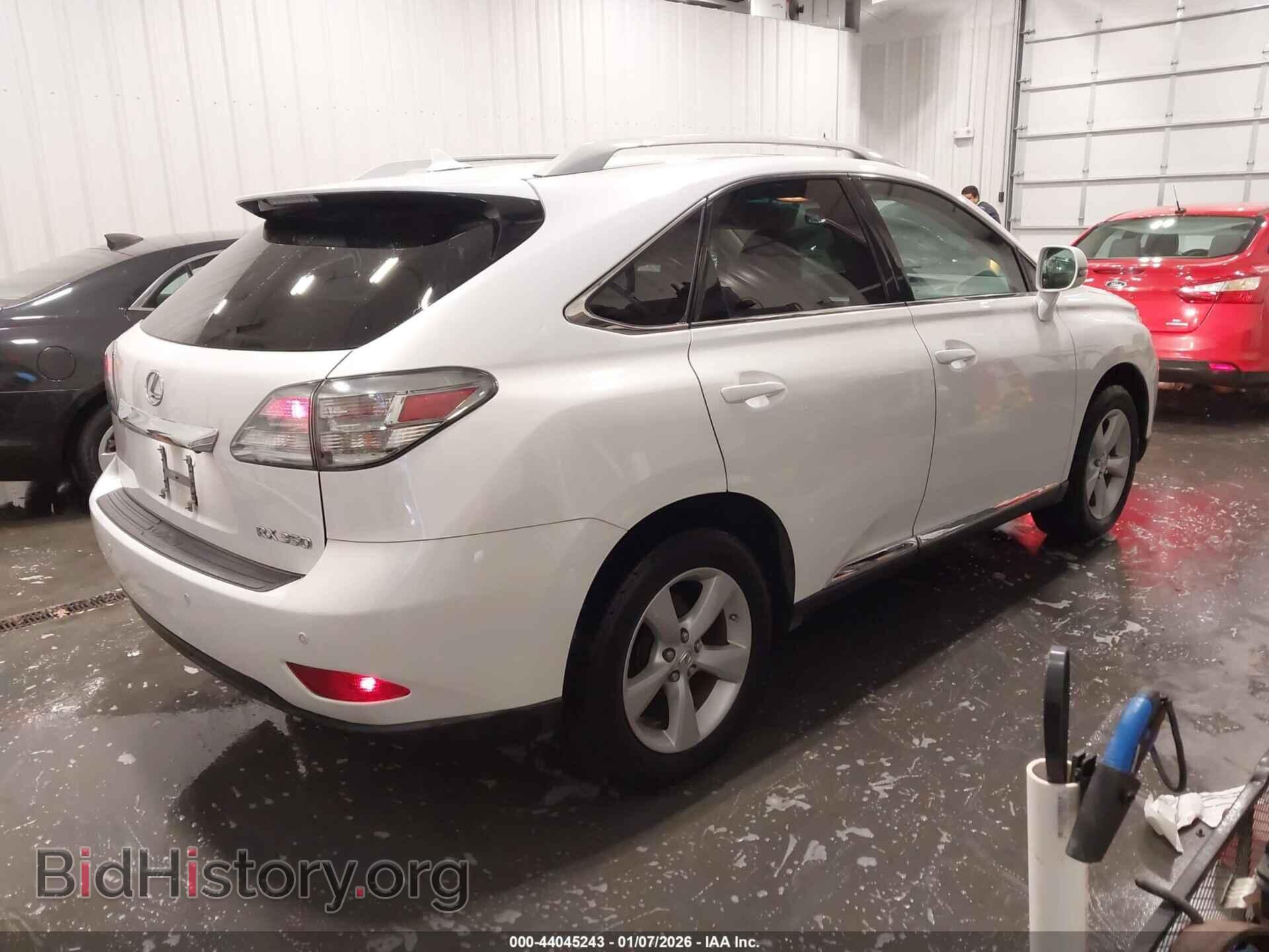 2012 LEXUS RX 350 - VIN: 2T2BK1BA3CC146364 - Фото 4