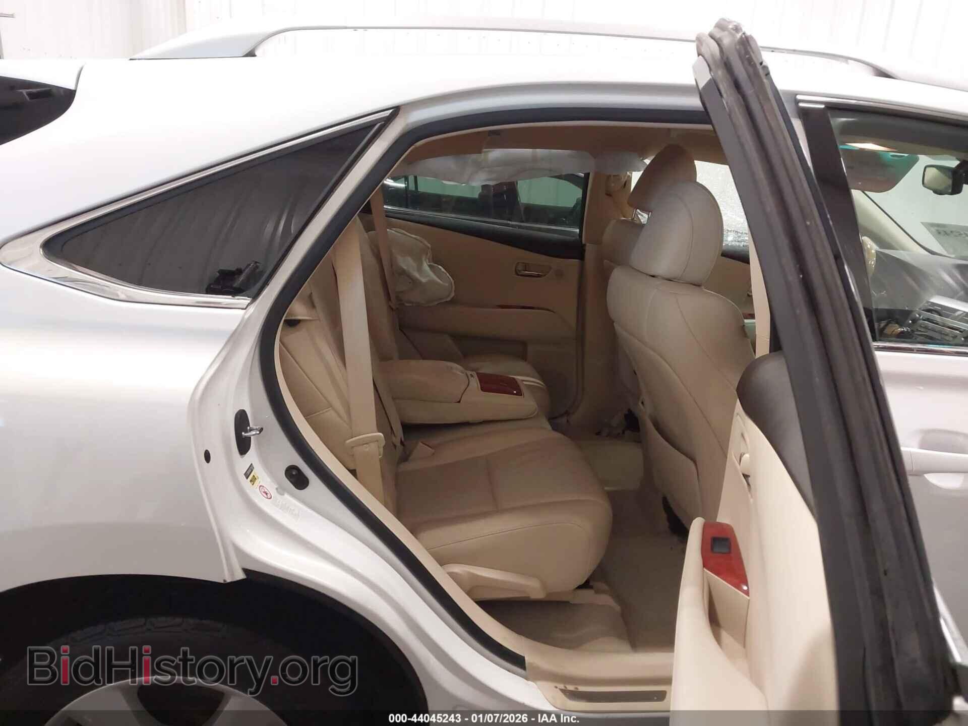 2012 LEXUS RX 350 - VIN: 2T2BK1BA3CC146364 - Фото 8