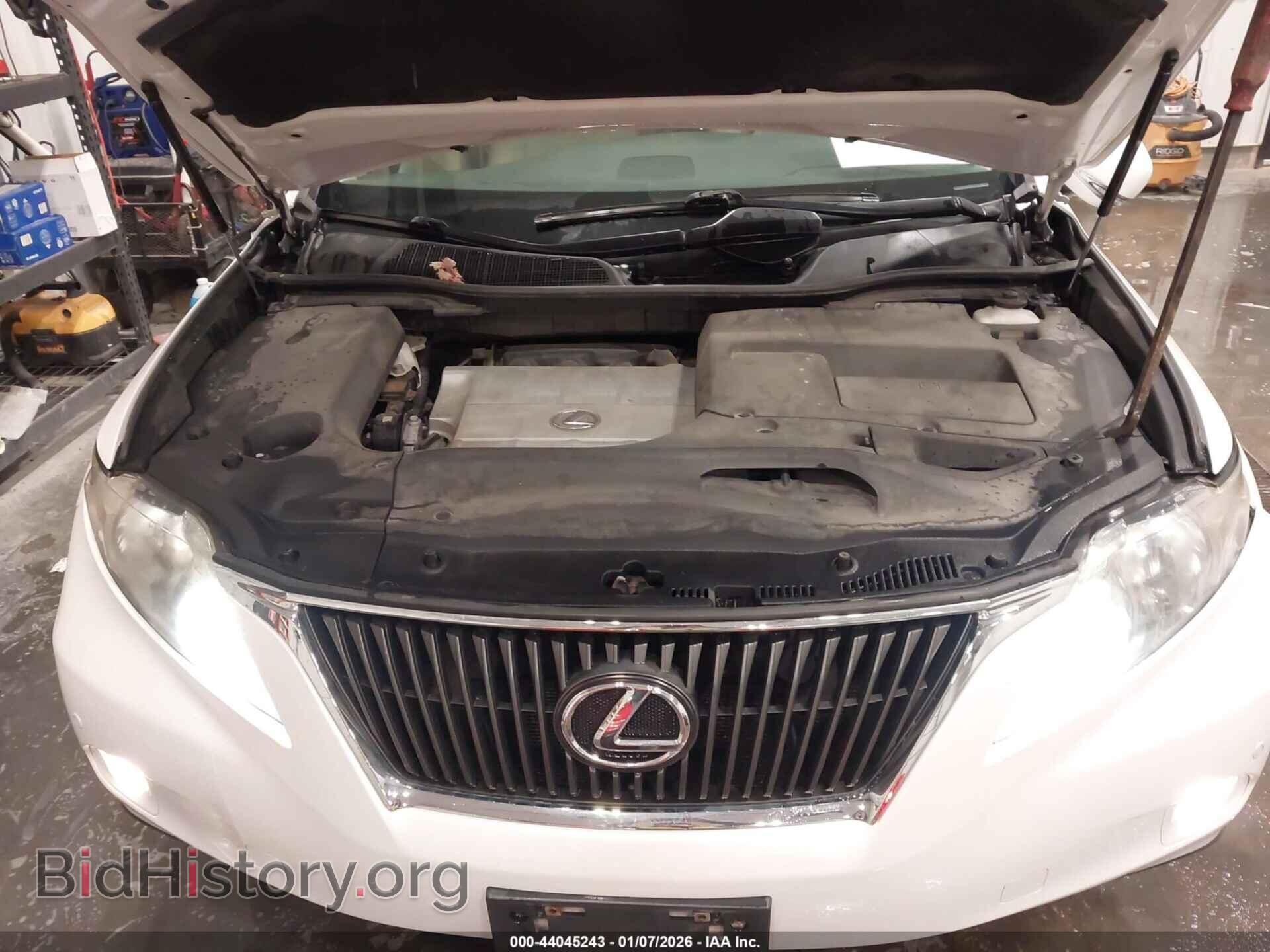 2012 LEXUS RX 350 - VIN: 2T2BK1BA3CC146364 - Фото 10
