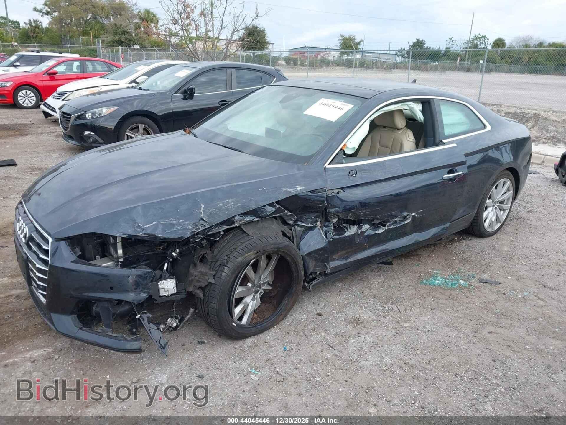 2018 AUDI A5 - VIN: WAUPNAF58JA134160 - Фото 2