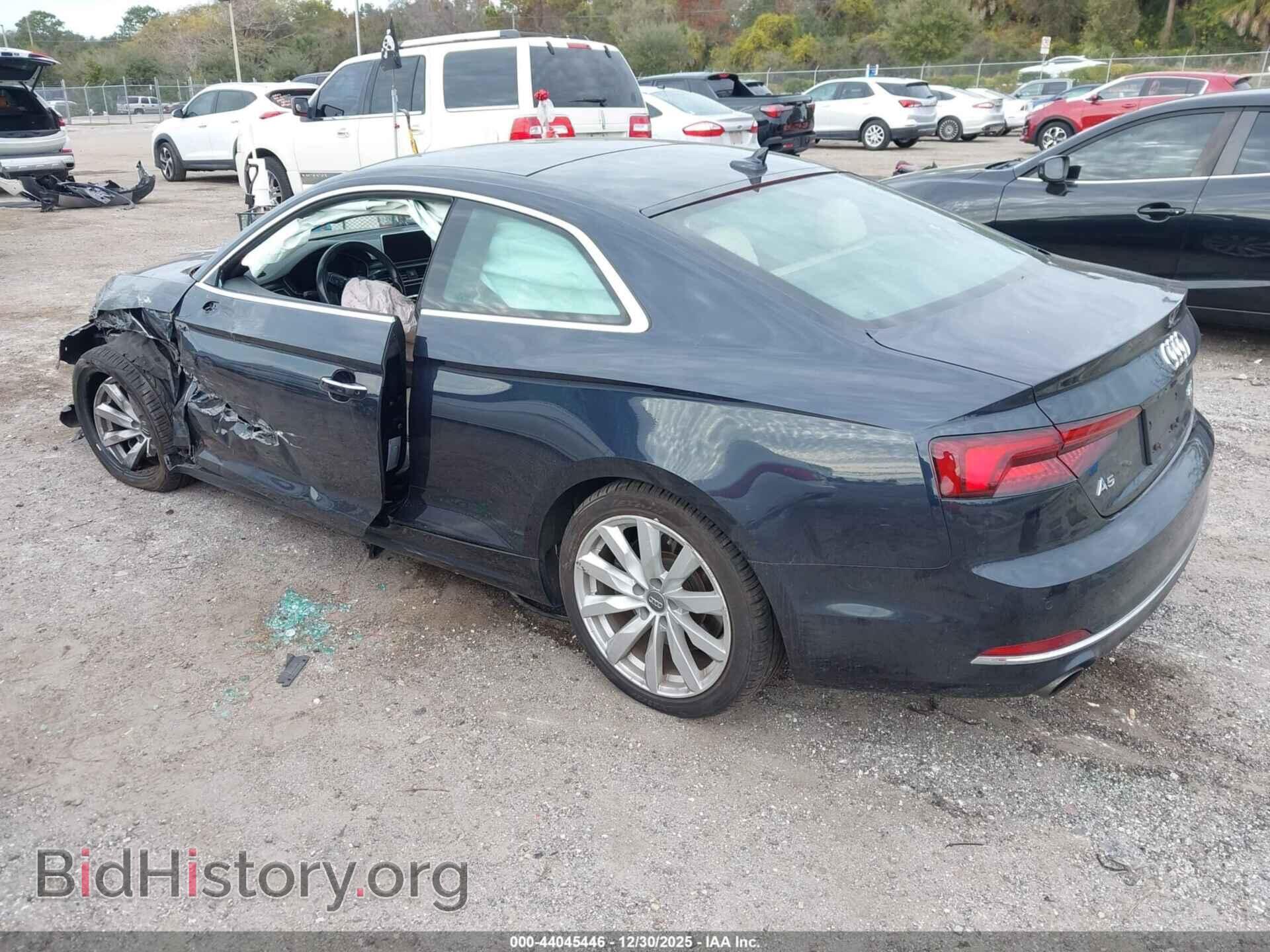 2018 AUDI A5 - VIN: WAUPNAF58JA134160 - Фото 3