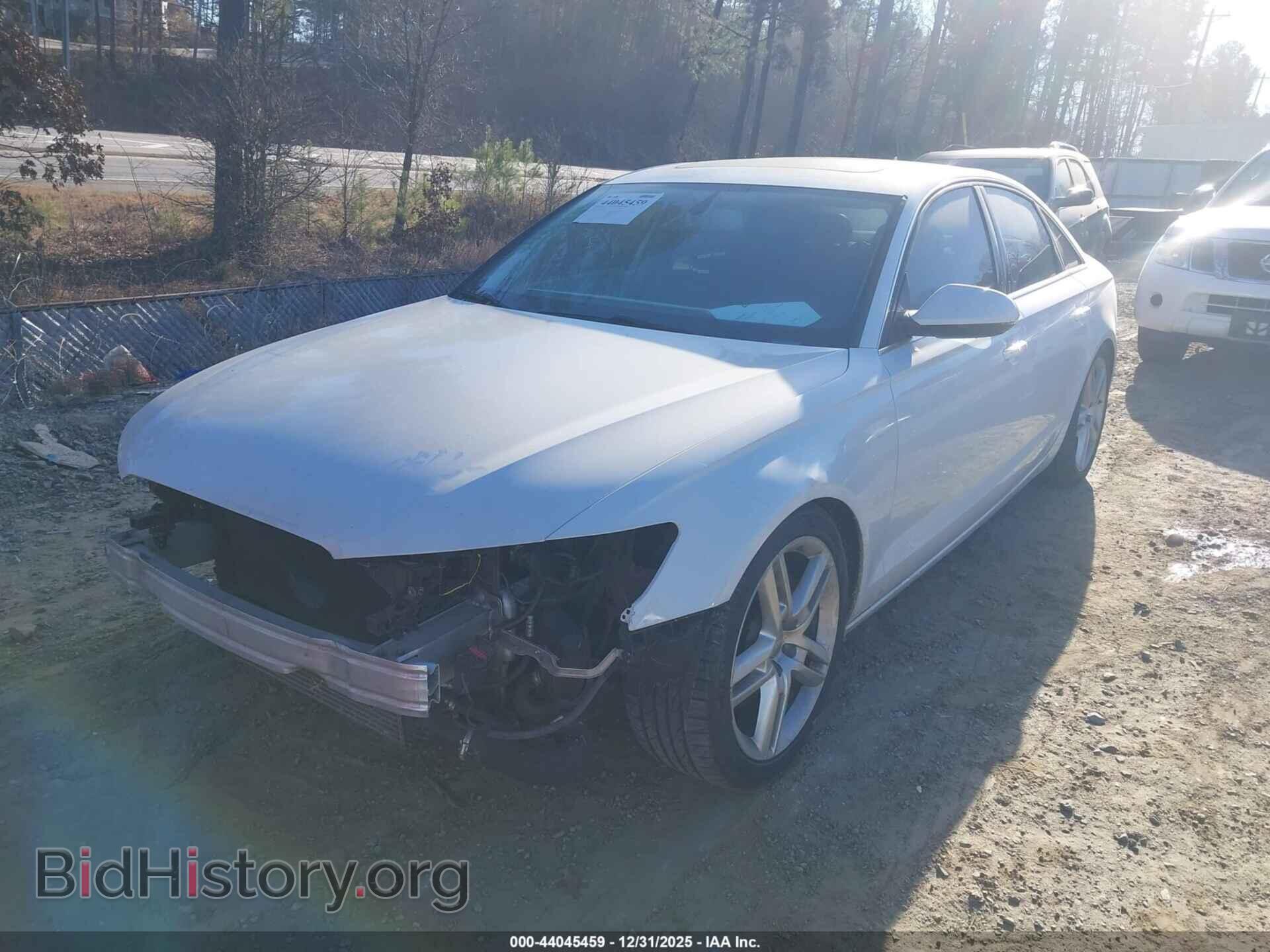 2014 AUDI A6 - VIN: WAUGFAFC6EN108344 - Фото 2