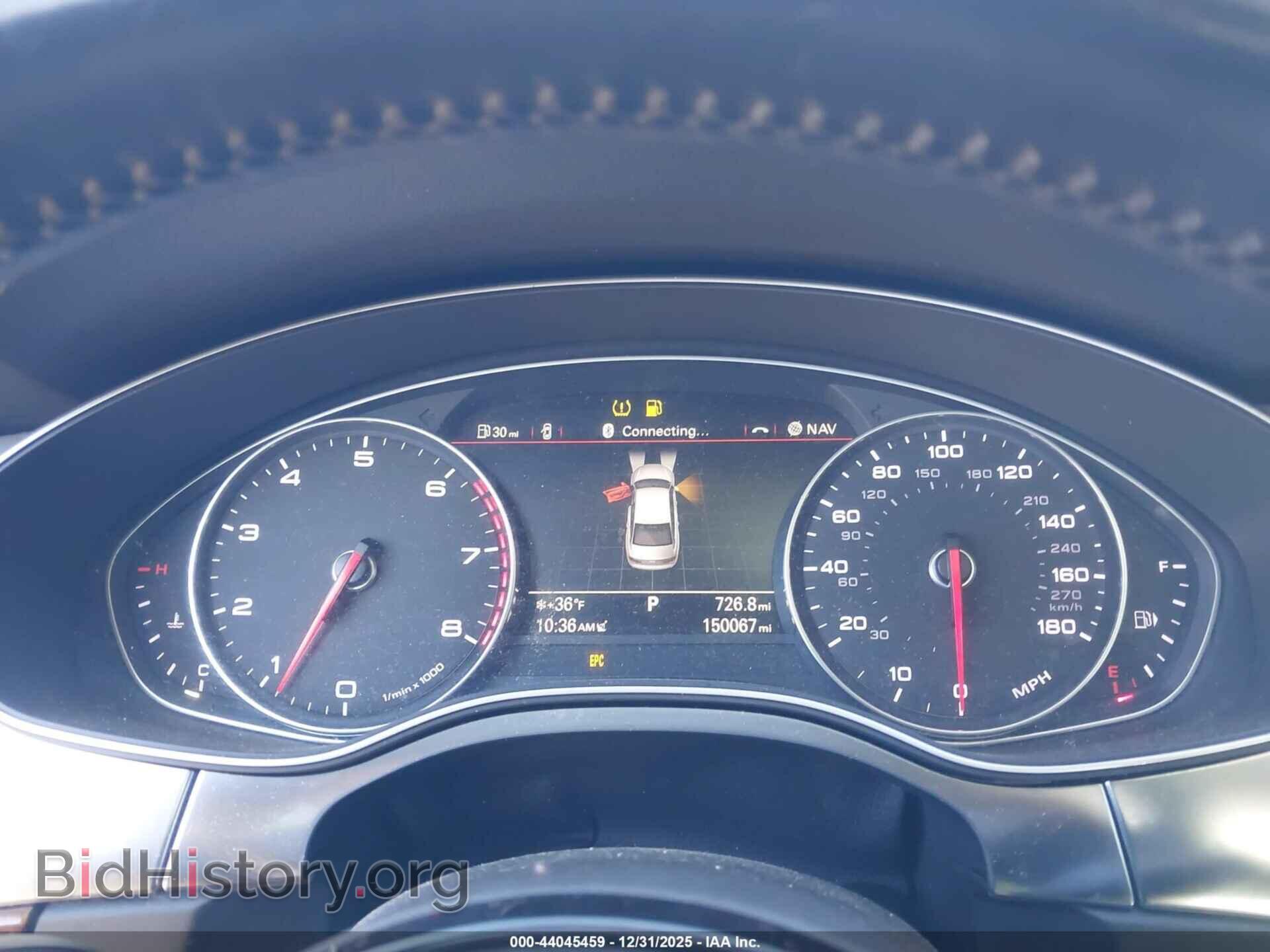 2014 AUDI A6 - VIN: WAUGFAFC6EN108344 - Фото 7