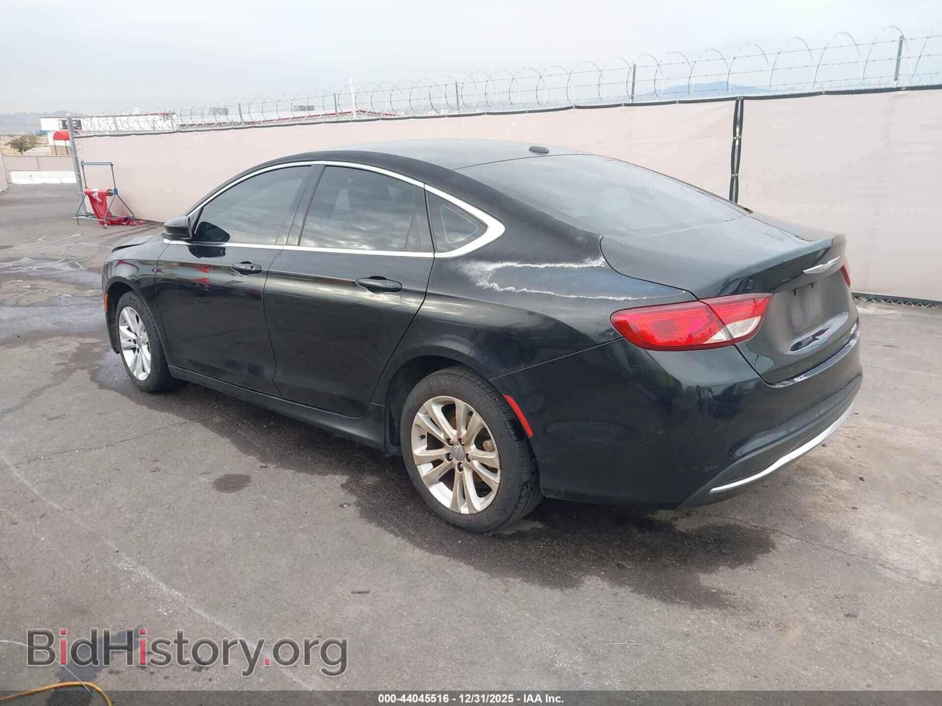 2016 CHRYSLER 200 - VIN: 1C3CCCAB8GN106512 - Фото 3