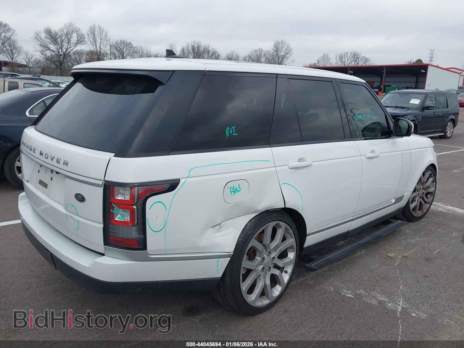 2016 LAND ROVER RANGE ROVER - VIN: SALGS2EF2GA285069 - Фото 4