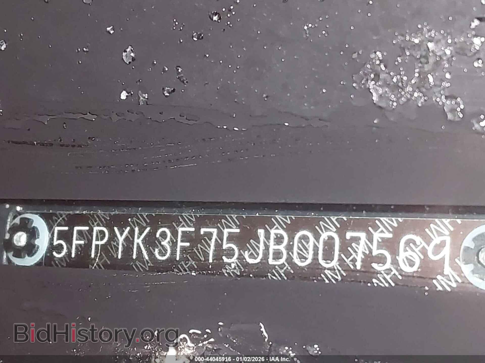 2018 HONDA RIDGELINE - VIN: 5FPYK3F75JB007569 - Фото 9