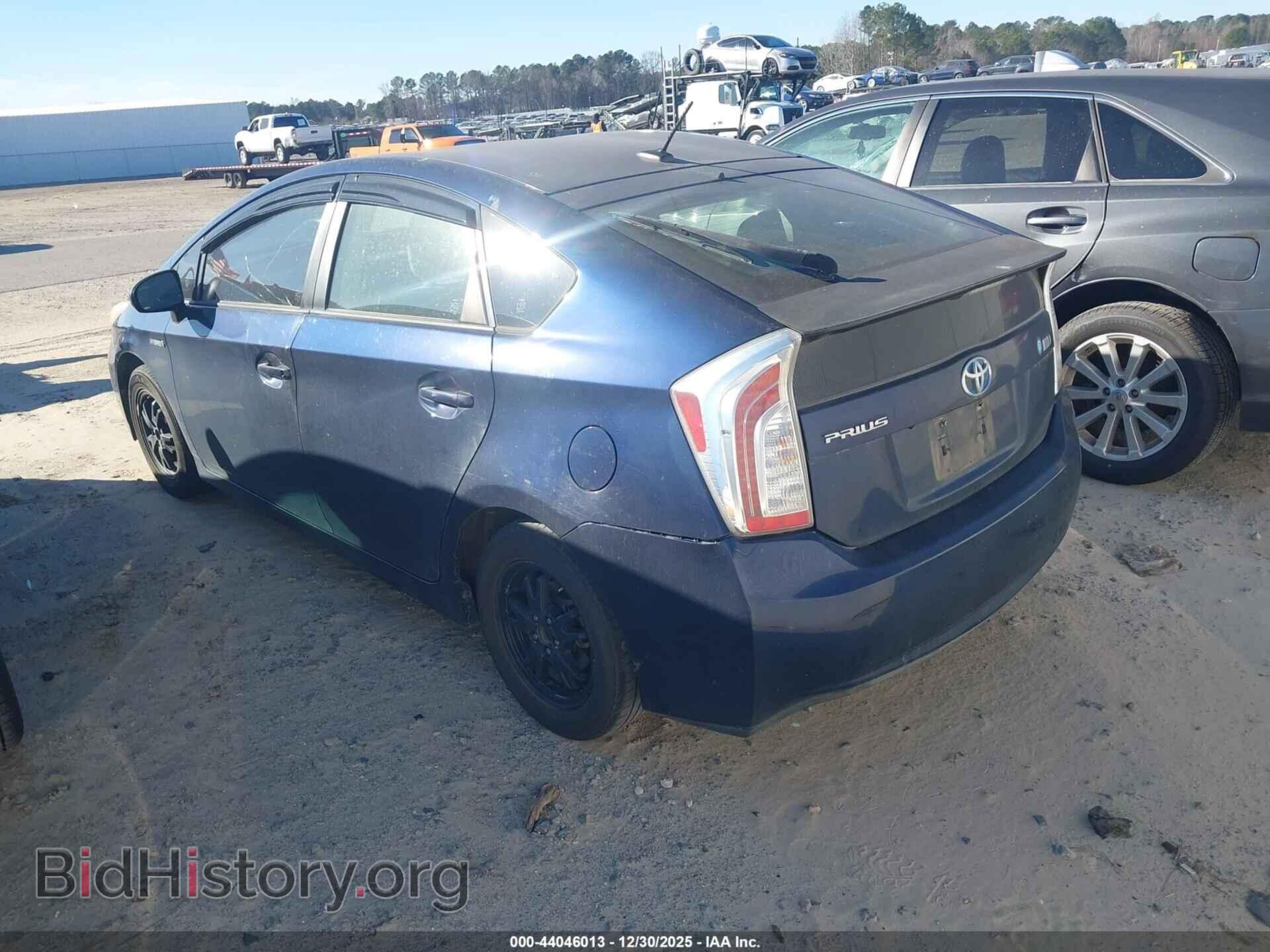 2012 TOYOTA PRIUS - VIN: JTDKN3DU3C1536514 - Фото 3