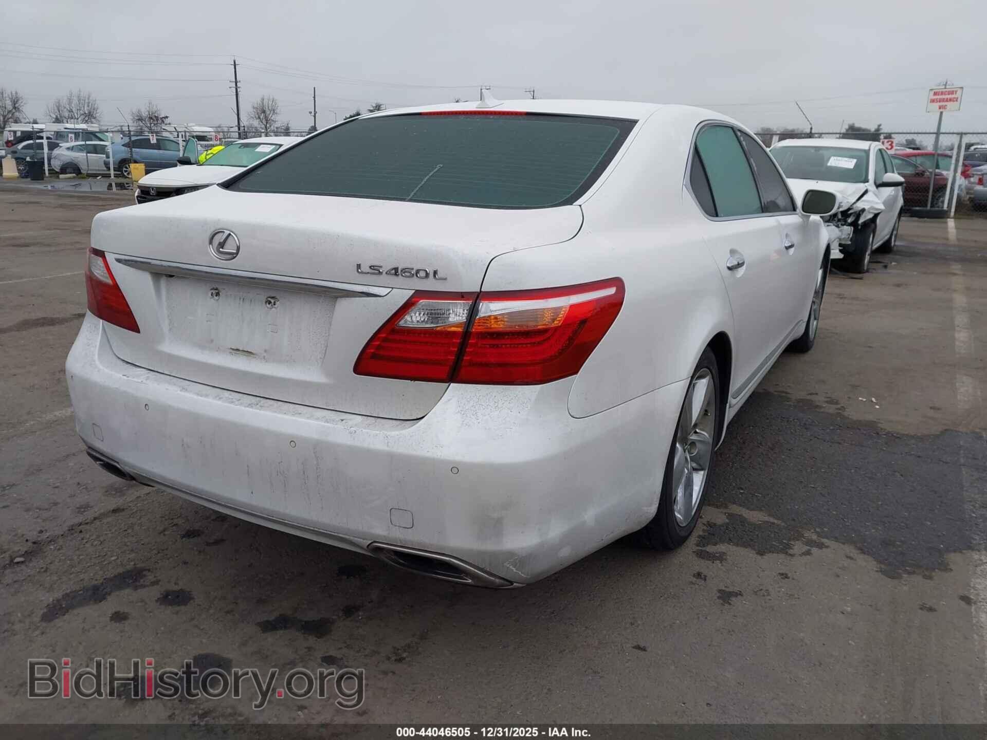 2012 LEXUS LS 460 - VIN: JTHGL5EF8C5045404 - Photo 4