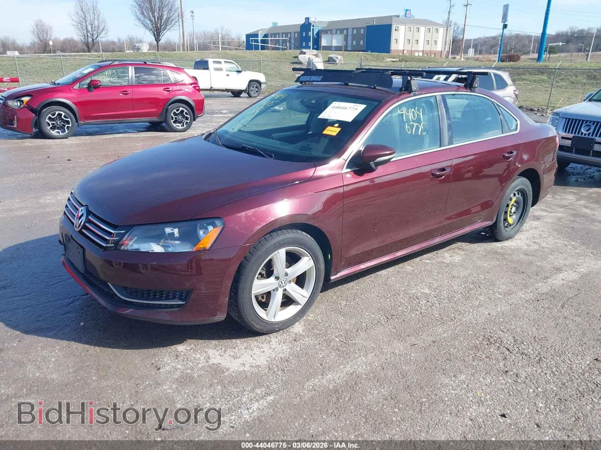 2012 VOLKSWAGEN PASSAT - VIN: 1VWBH7A34CC087484 - Фото 2
