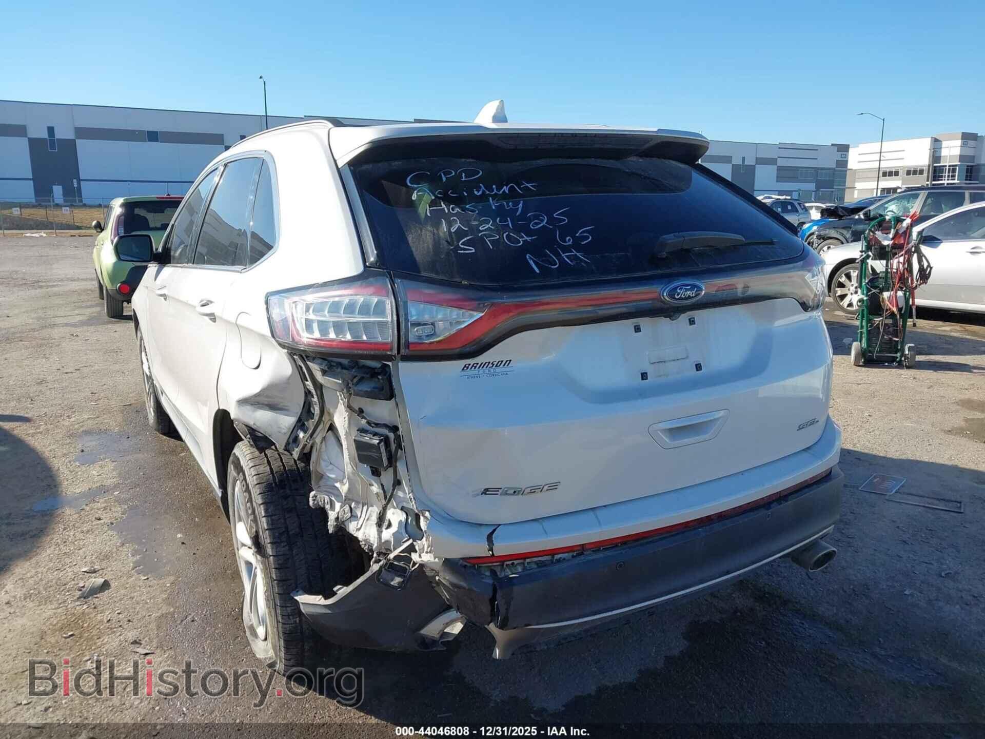 2016 FORD EDGE - VIN: 2FMPK3J87GBB04097 - Фото 3