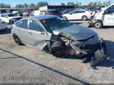 2026 Honda CIVIC Sport, серый — VIN 19XFL2H82TE008894, IAAI