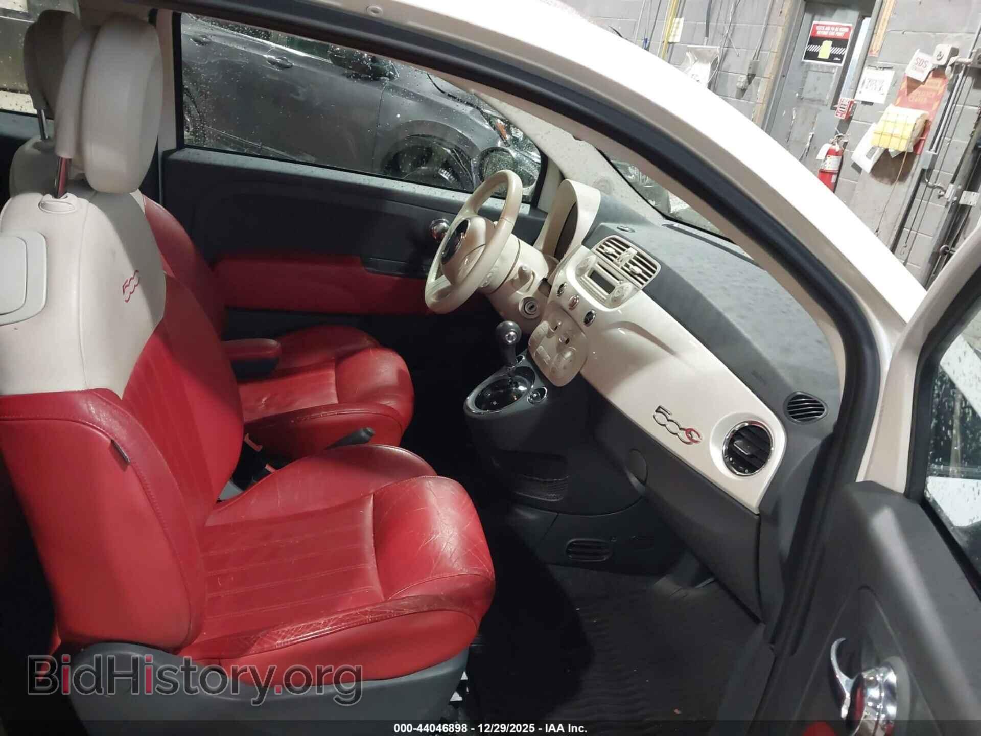 2012 FIAT 500C - VIN: 3C3CFFER7CT164699 - Фото 5