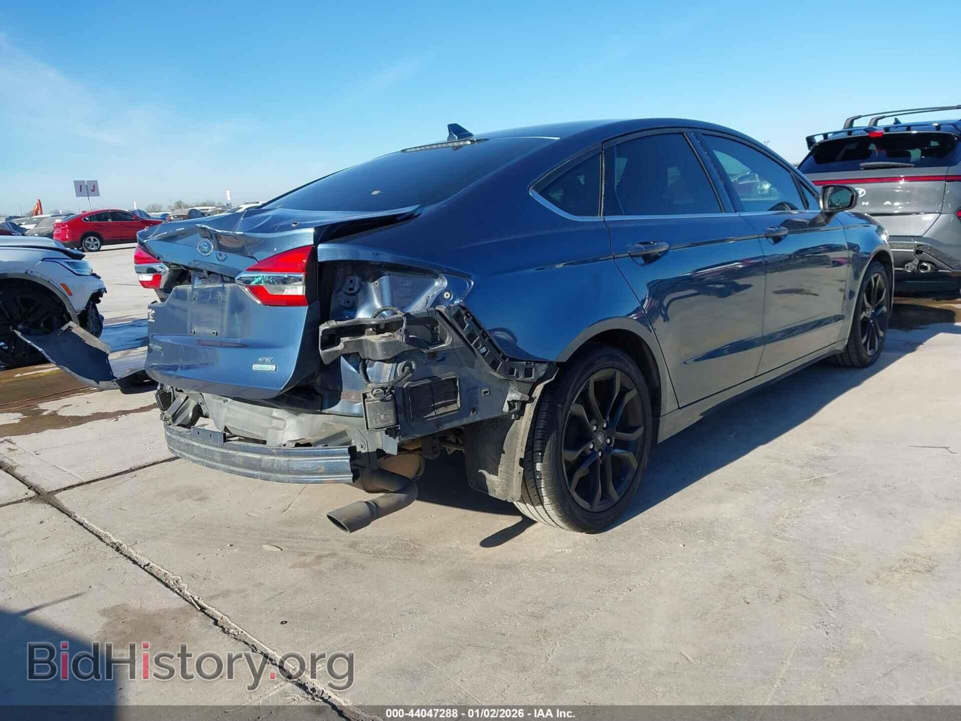 2019 FORD FUSION - VIN: 3FA6P0HD4KR215399 - Фото 4