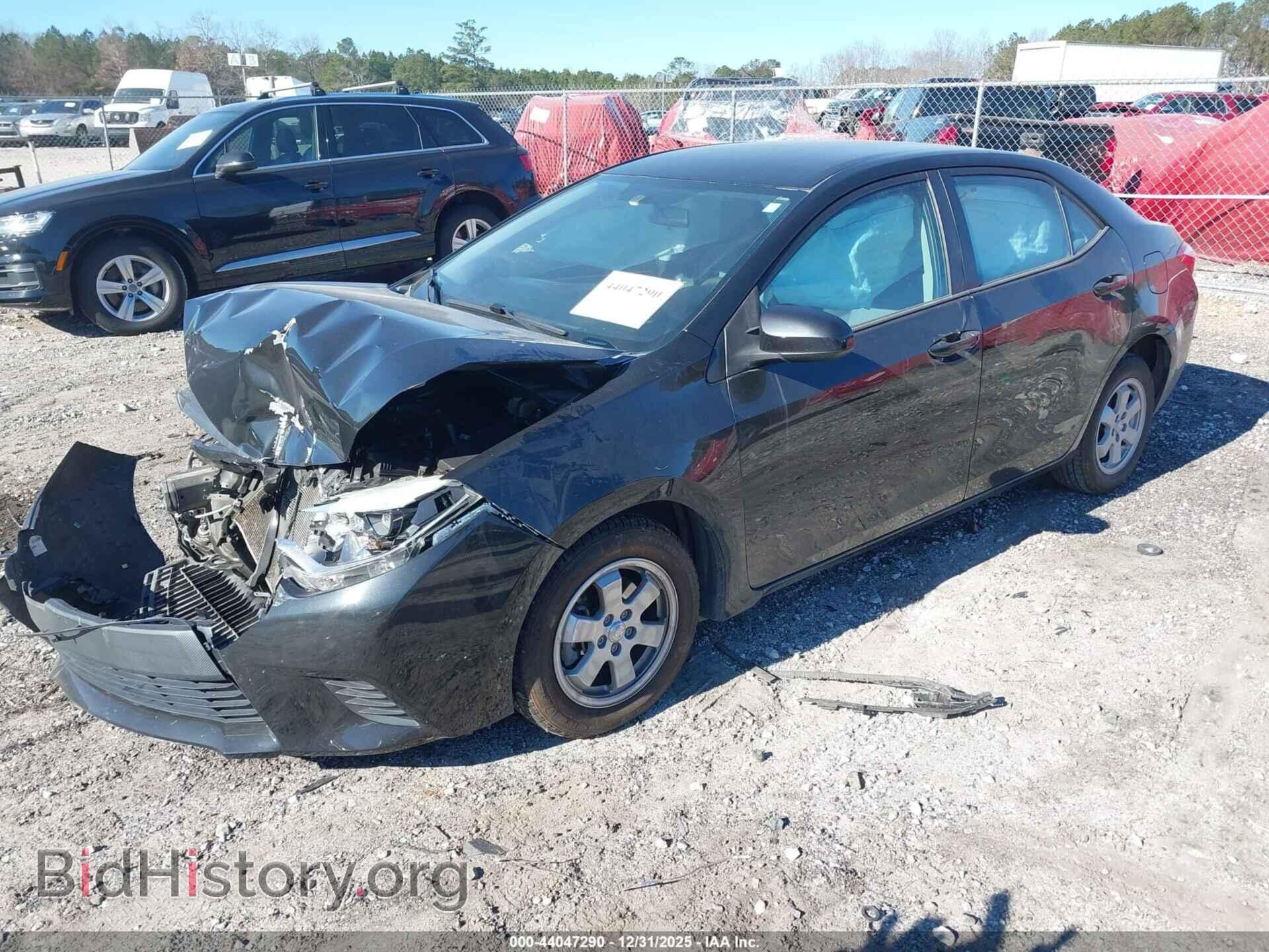 2015 TOYOTA COROLLA - VIN: 2T1BURHE2FC257421 - Фото 2