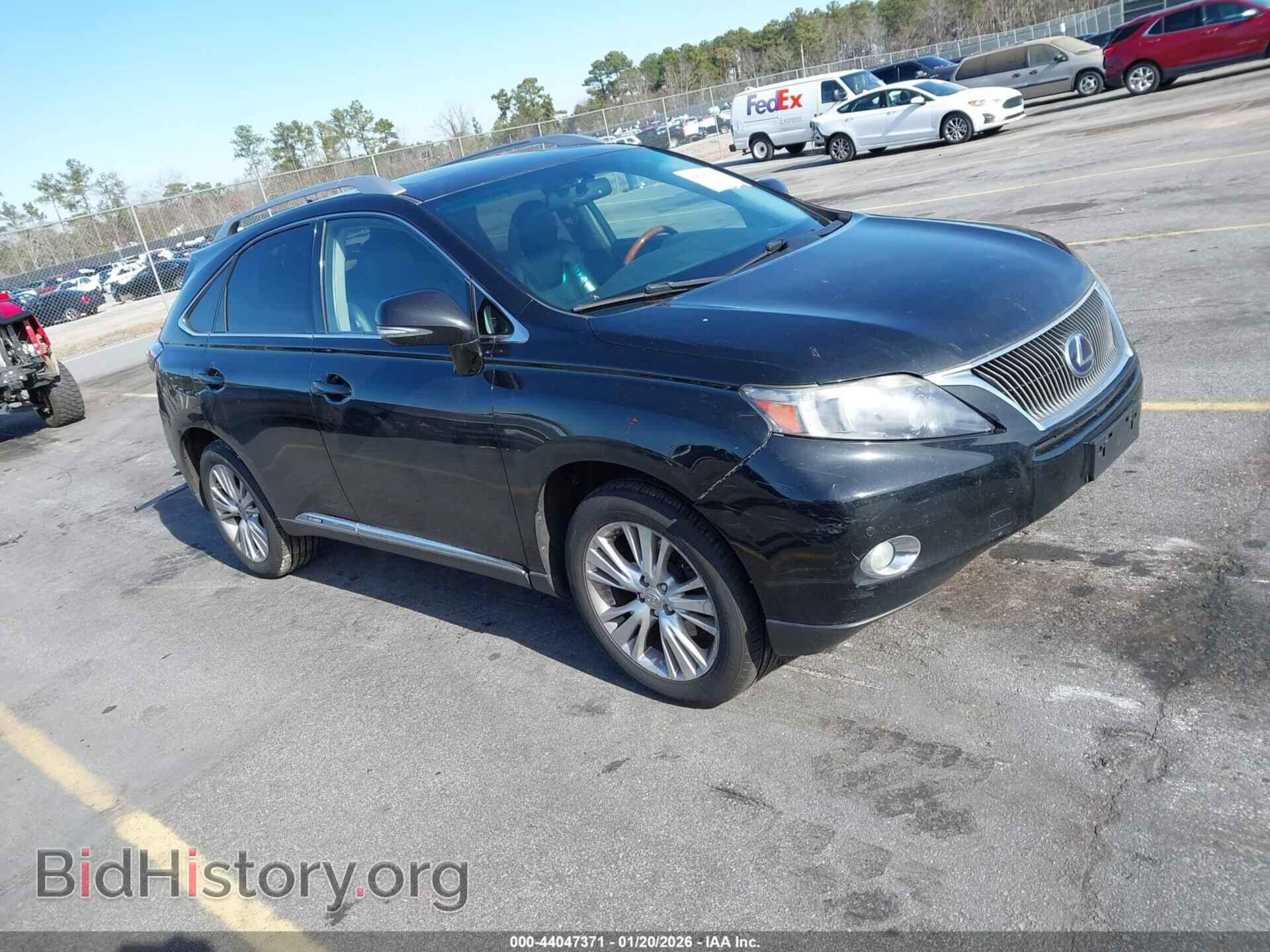 Фотография JTJBC1BAXC2424187 - LEXUS RX 450H 2012