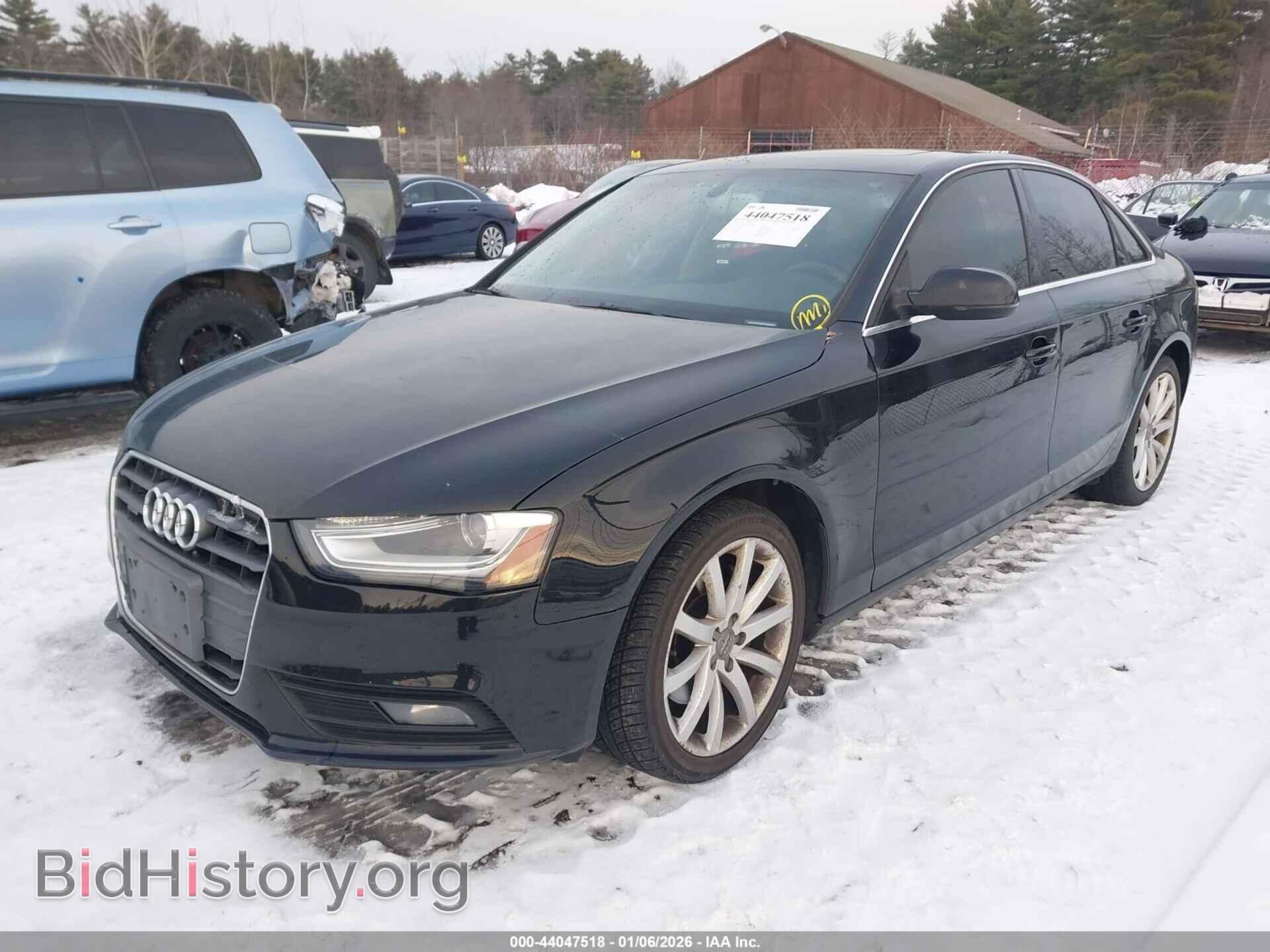 2013 AUDI A4 - VIN: WAUFFAFL3DN047027 - Фото 2