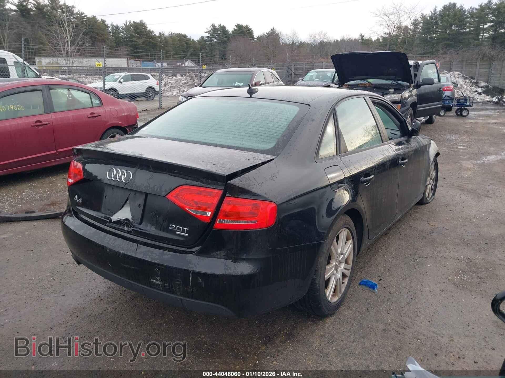 2011 AUDI A4 - VIN: WAUBFAFL0BA087083 - Фото 4