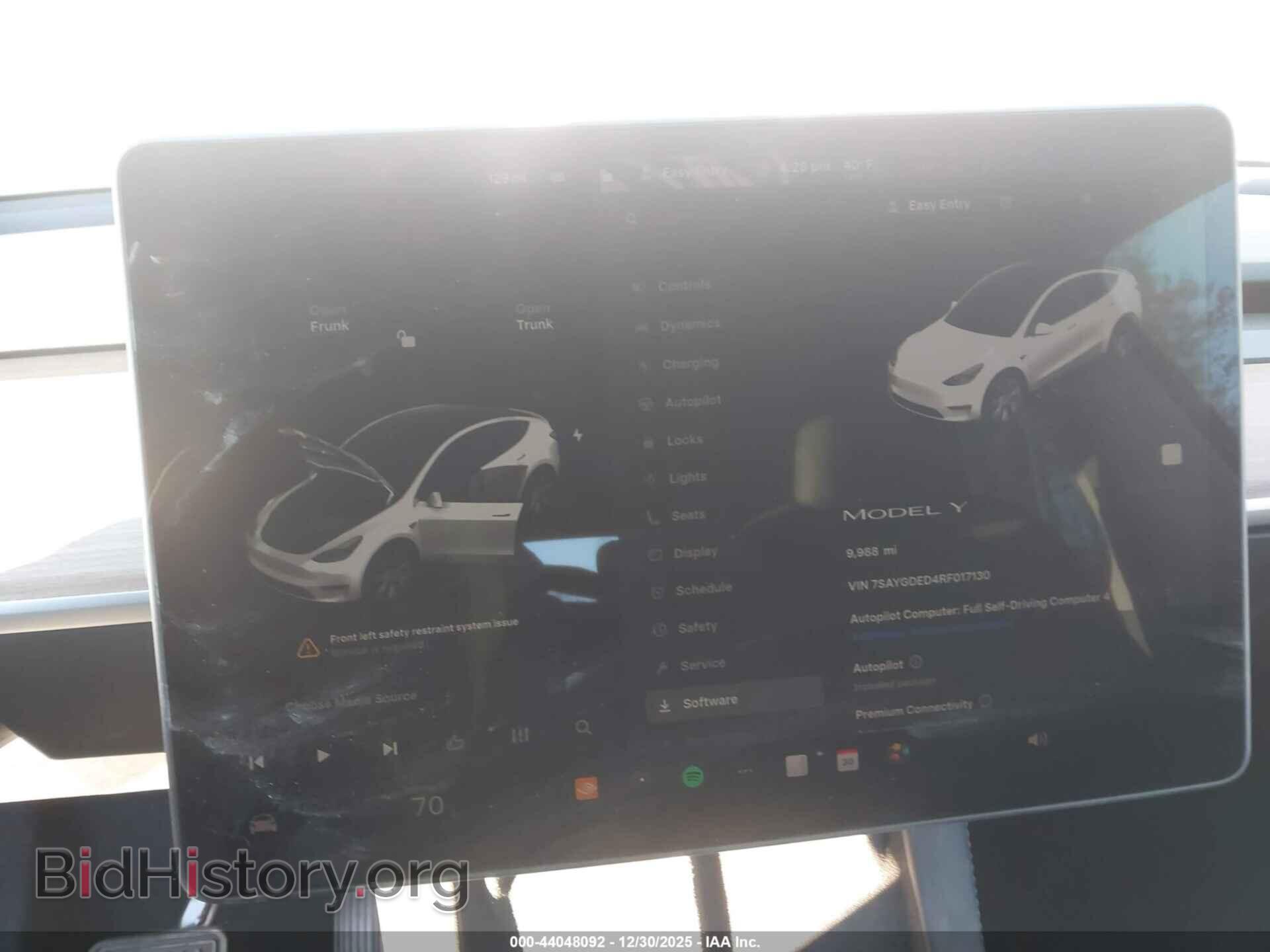 2024 TESLA MODEL Y - VIN: 7SAYGDED4RF017130 - Фото 7