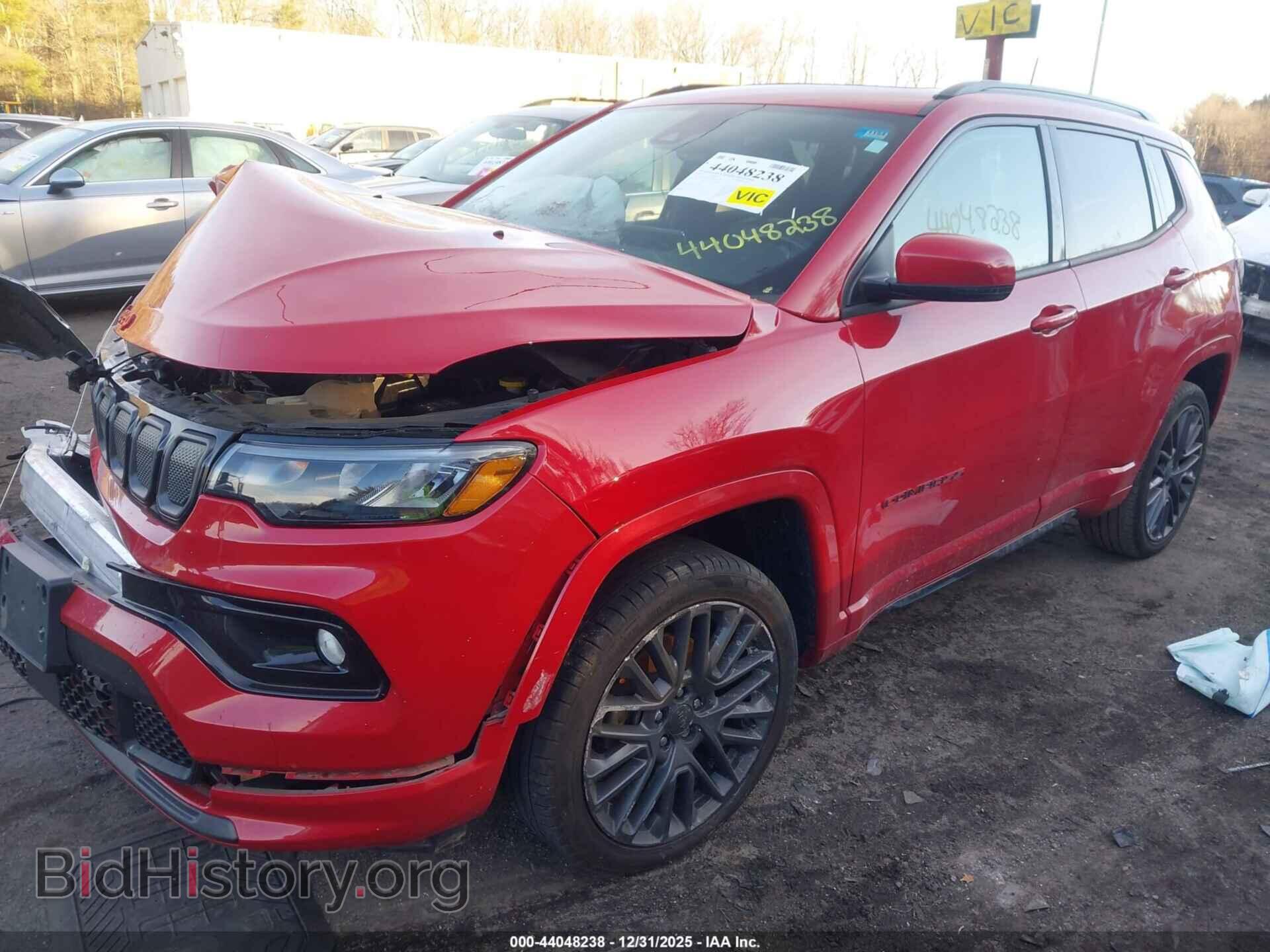 2022 JEEP COMPASS - VIN: 3C4NJDCB2NT150063 - Фото 2
