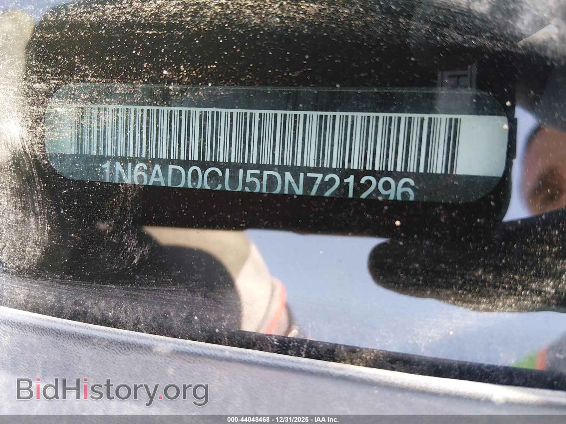 2013 NISSAN FRONTIER - VIN: 1N6AD0CU5DN721296 - Фото 9