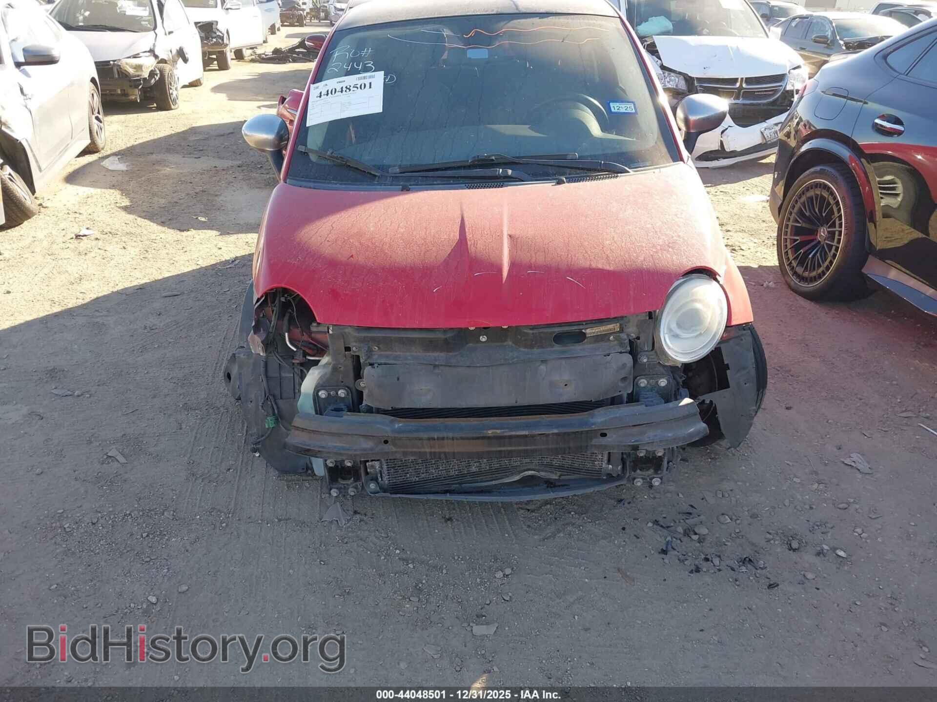 2013 FIAT 500 - VIN: 3C3CFFCR3DT604728 - Фото 6