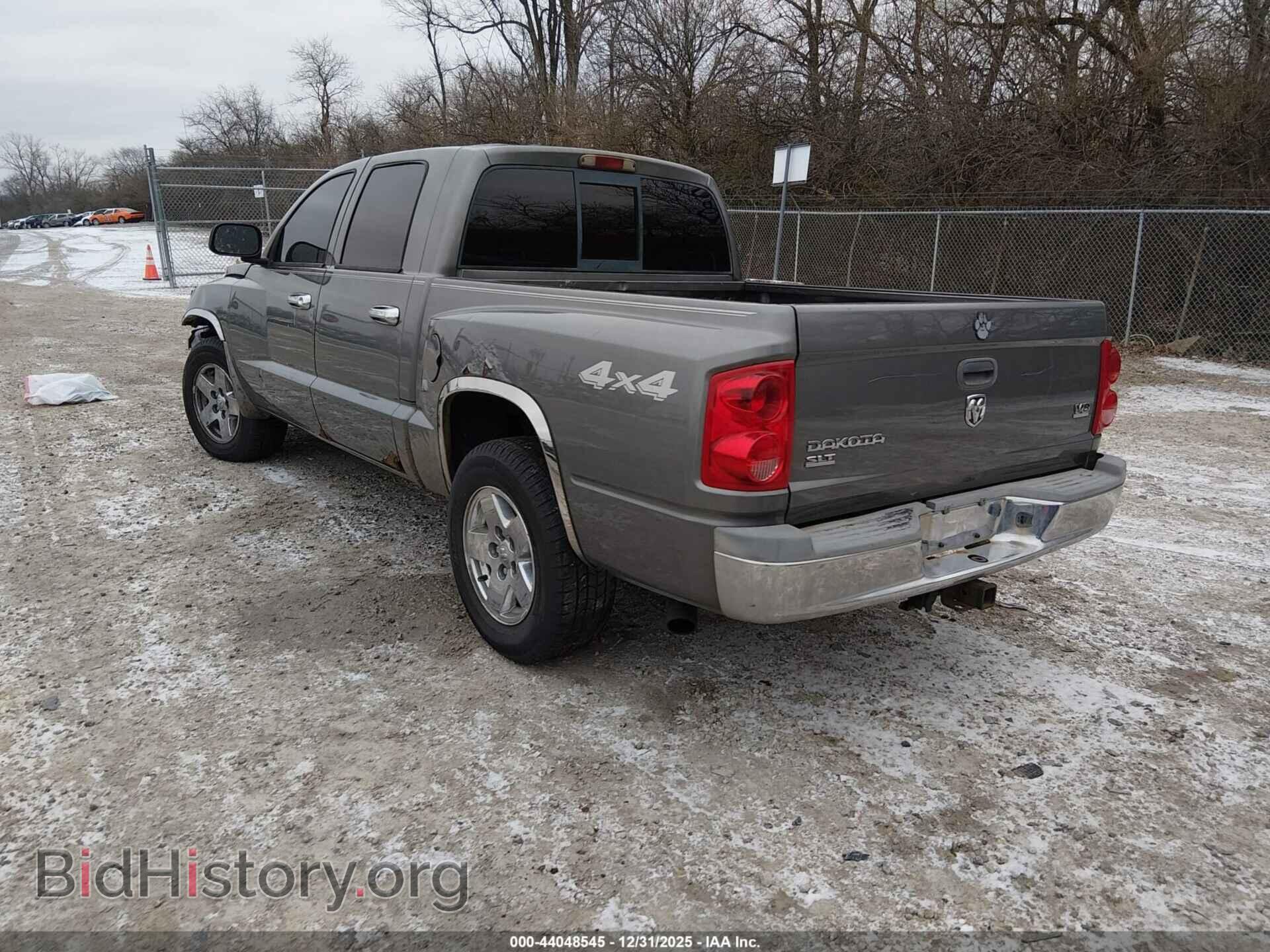 2005 DODGE DAKOTA - VIN: 1D7HW48N85S167457 - Фото 3