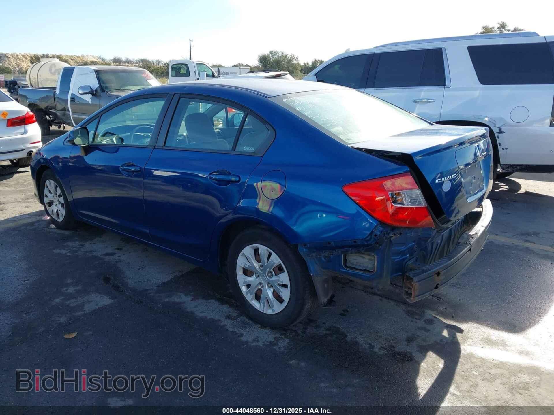 2012 HONDA CIVIC - VIN: 19XFB2F59CE322733 - Photo 3