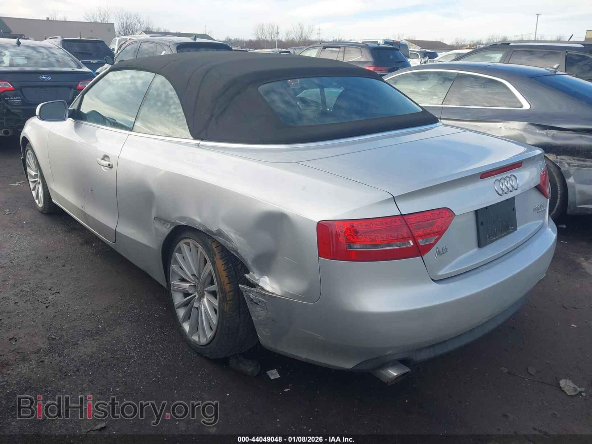 2011 AUDI A5 - VIN: WAULFAFH6BN001607 - Photo 3