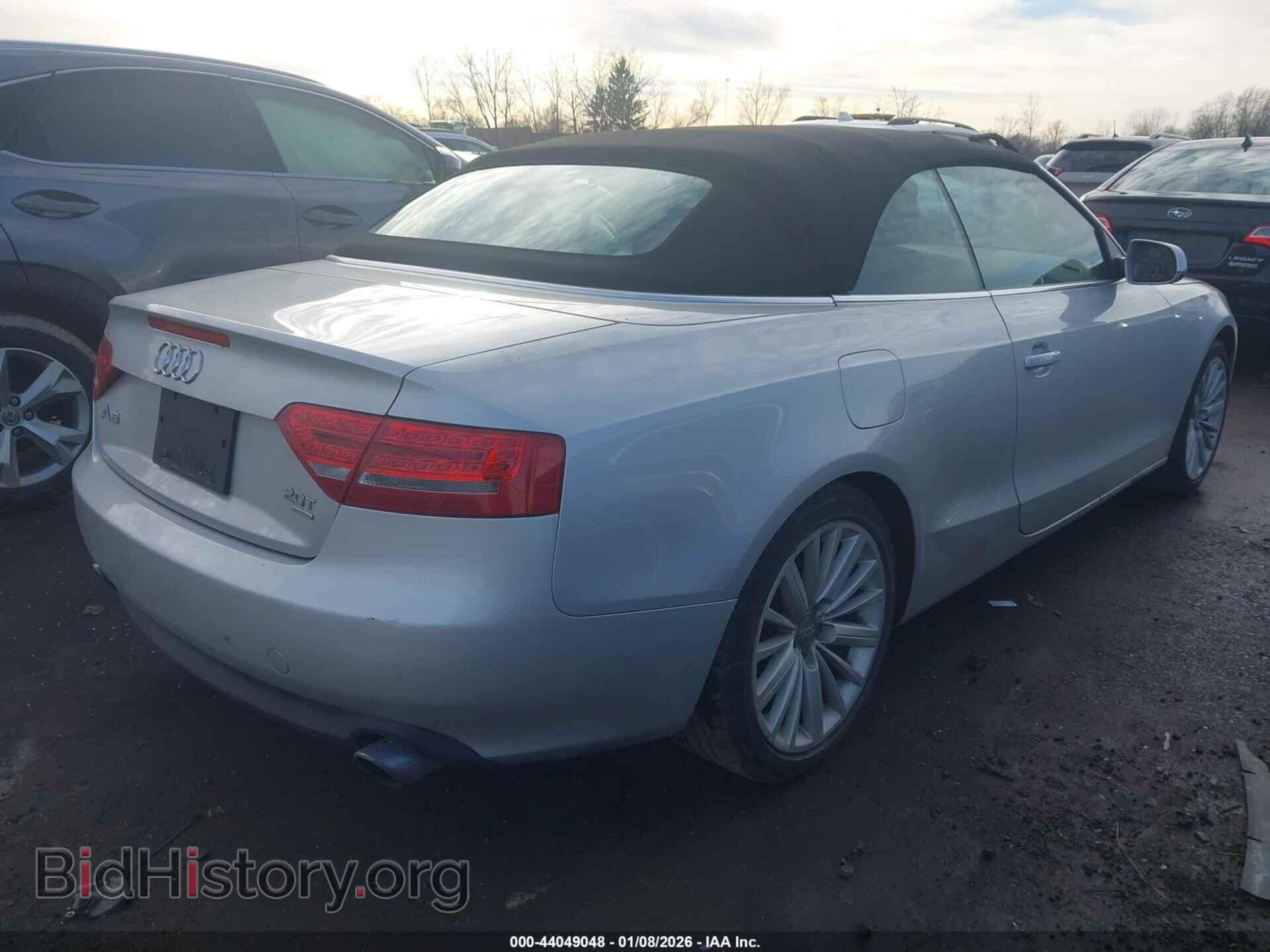 2011 AUDI A5 - VIN: WAULFAFH6BN001607 - Photo 4