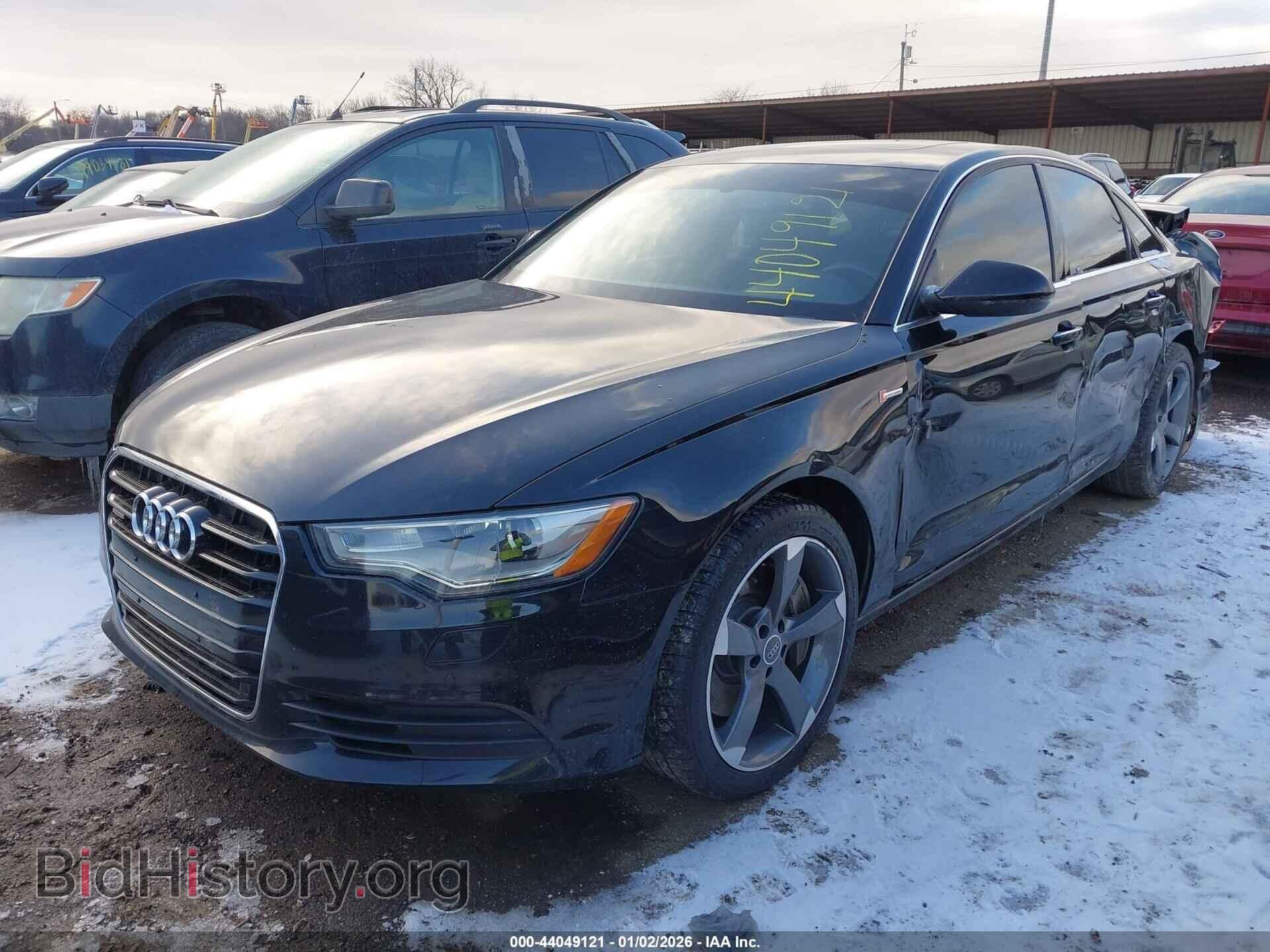 2013 AUDI A6 - VIN: WAUGGAFC0DN111428 - Фото 2