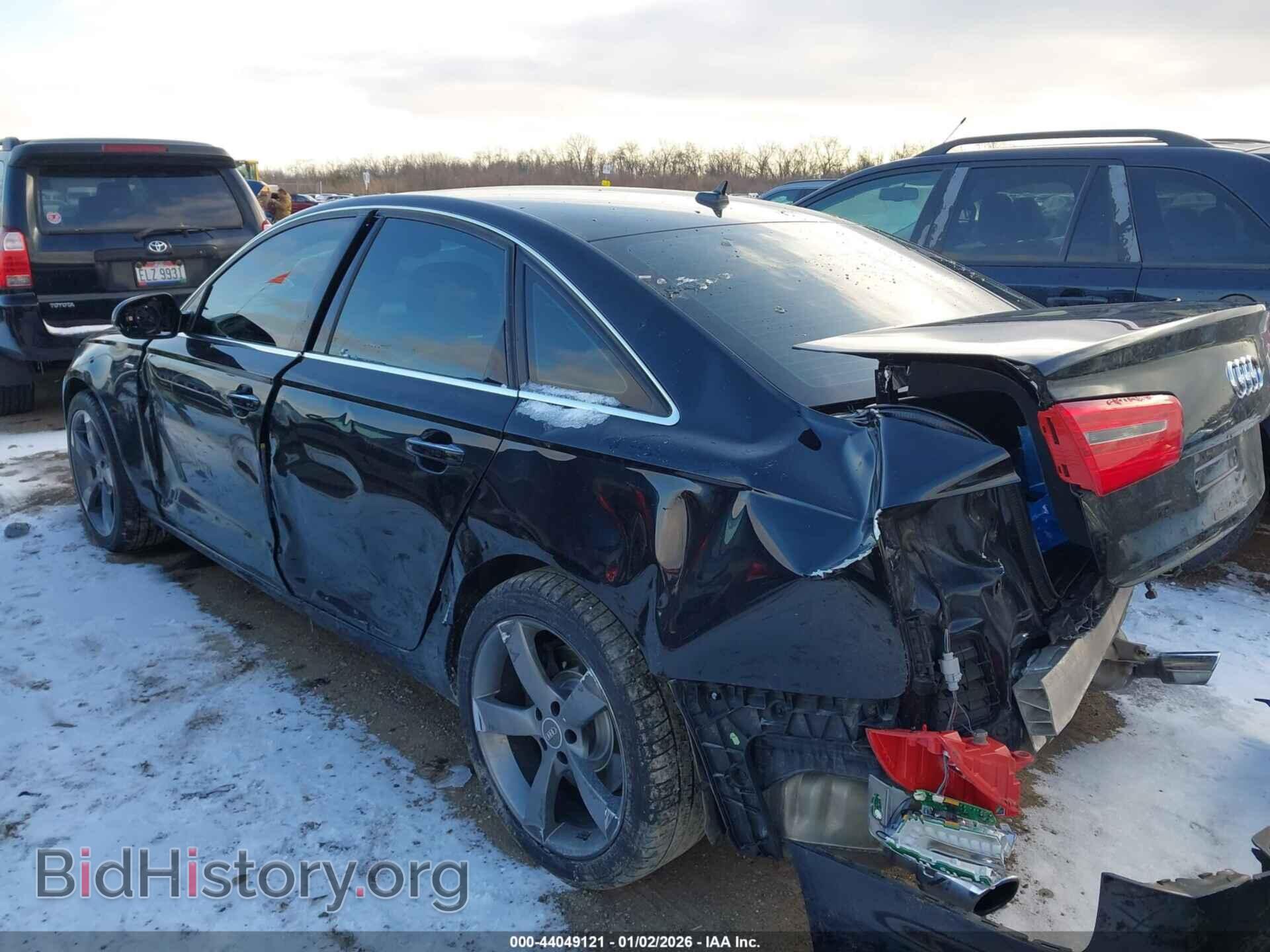 2013 AUDI A6 - VIN: WAUGGAFC0DN111428 - Фото 3