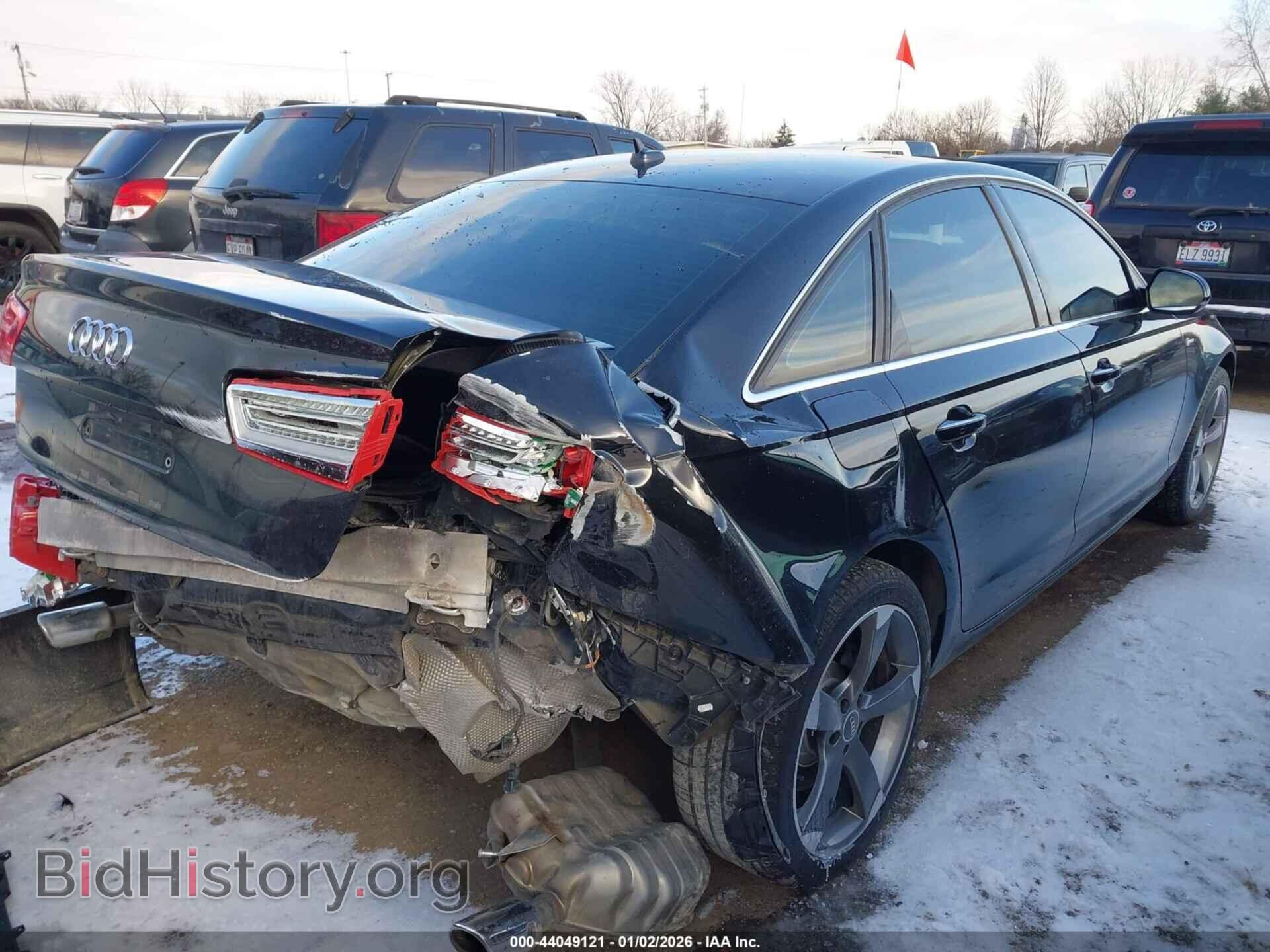 2013 AUDI A6 - VIN: WAUGGAFC0DN111428 - Фото 4
