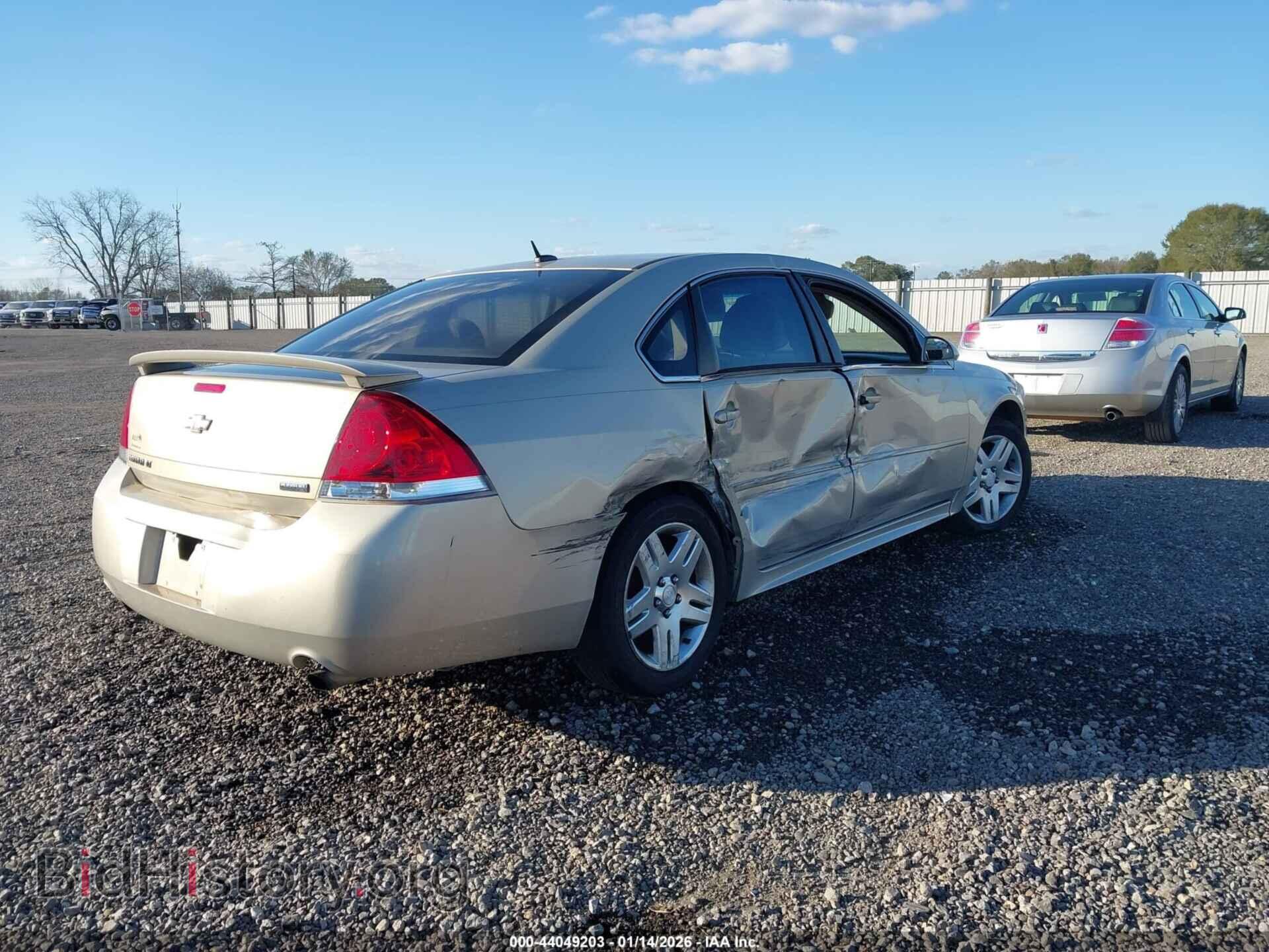 2012 CHEVROLET IMPALA - VIN: 2G1WB5E39C1243165 - Фото 4