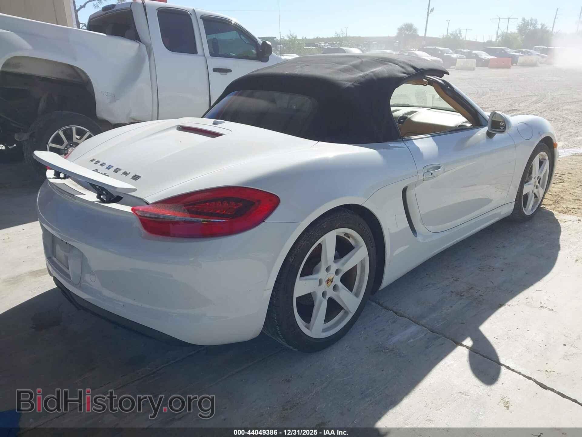 2014 PORSCHE BOXSTER - VIN: WP0CA2A85EK120477 - Фото 4