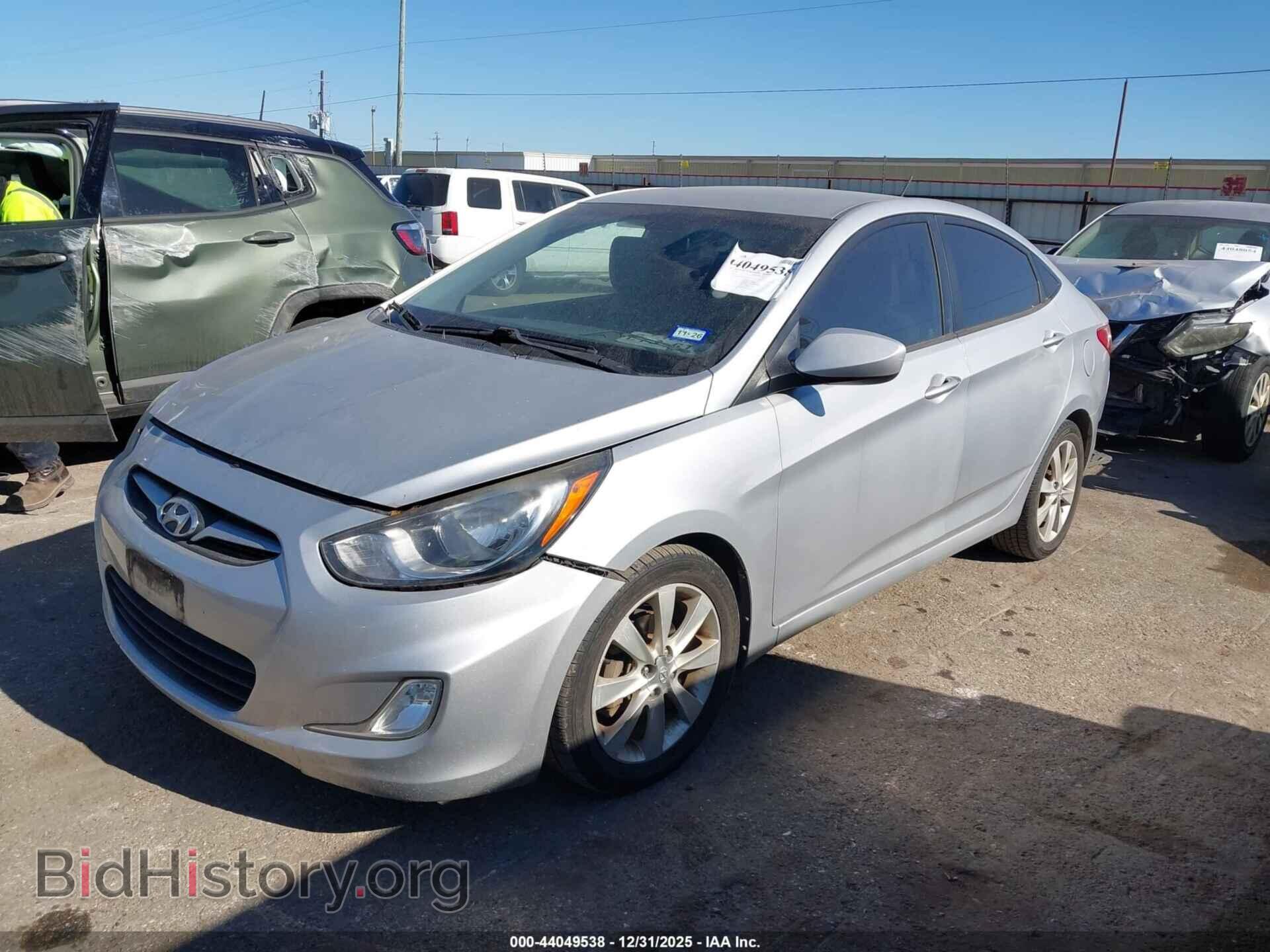 2013 HYUNDAI ACCENT - VIN: KMHCU4AE6DU289253 - Фото 2