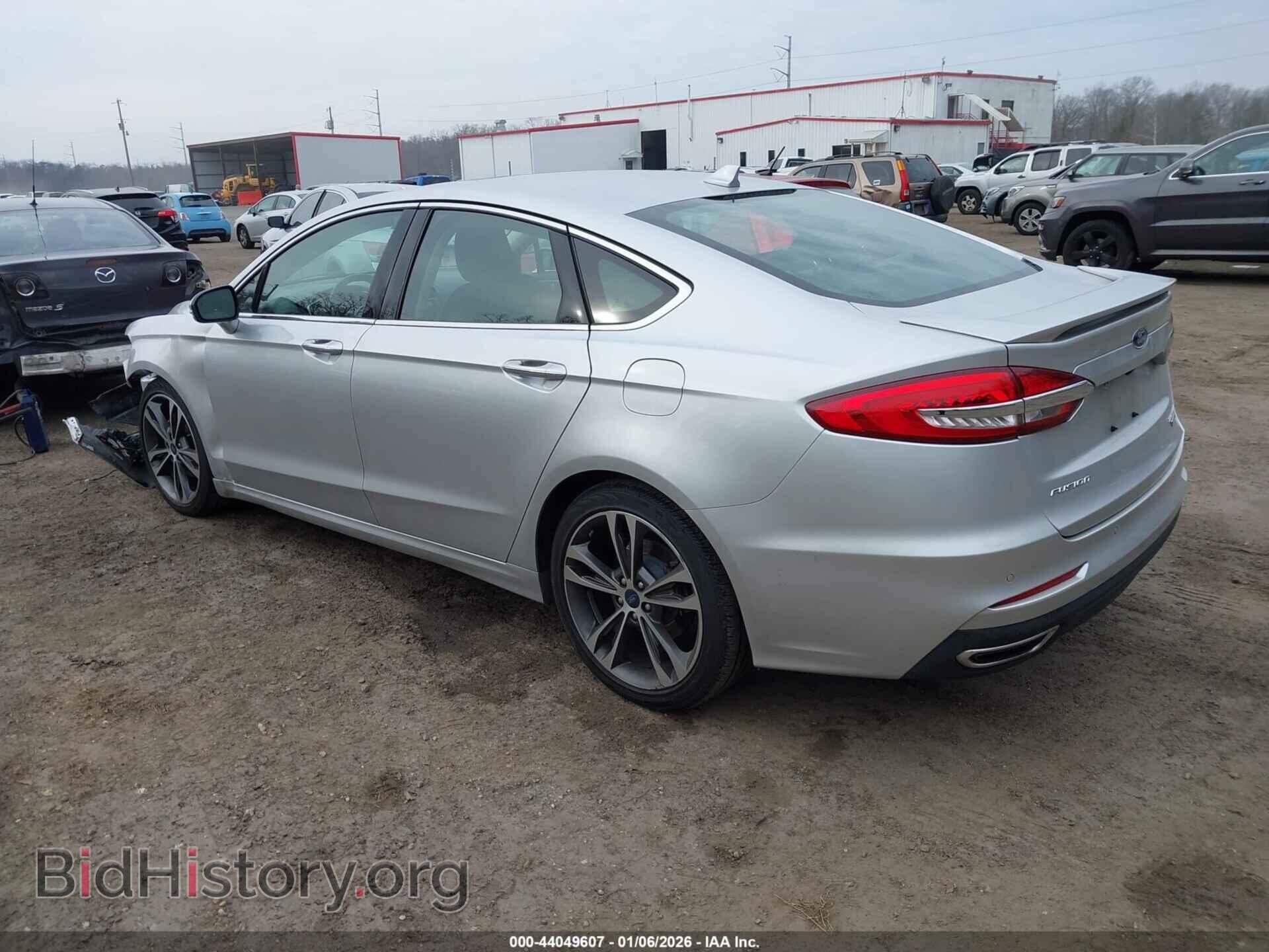 2019 FORD FUSION - VIN: 3FA6P0D99KR194499 - Фото 3