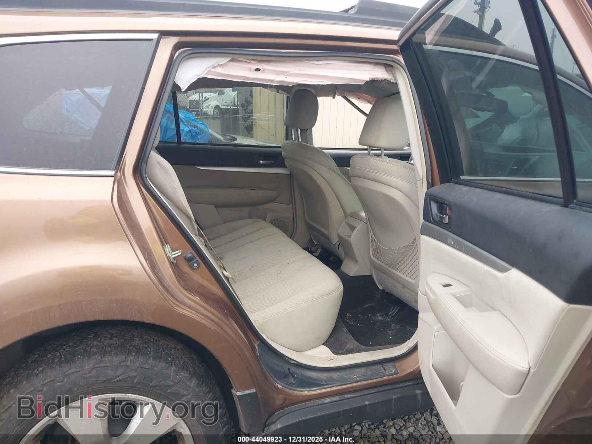 2011 SUBARU OUTBACK - VIN: 4S4BRBCC5B3438686 - Фото 8