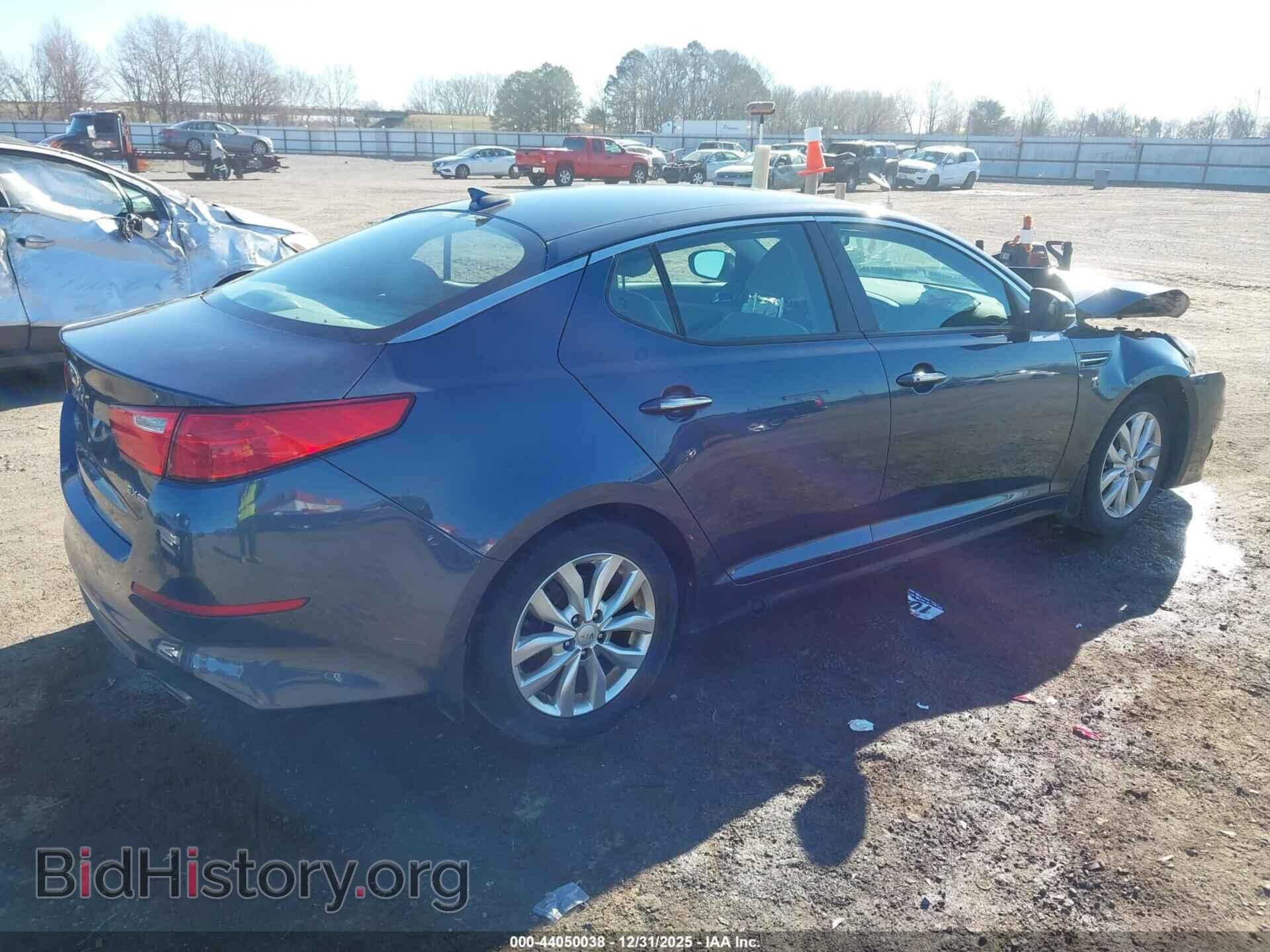 2015 KIA OPTIMA - VIN: 5XXGN4A76FG366930 - Фото 4