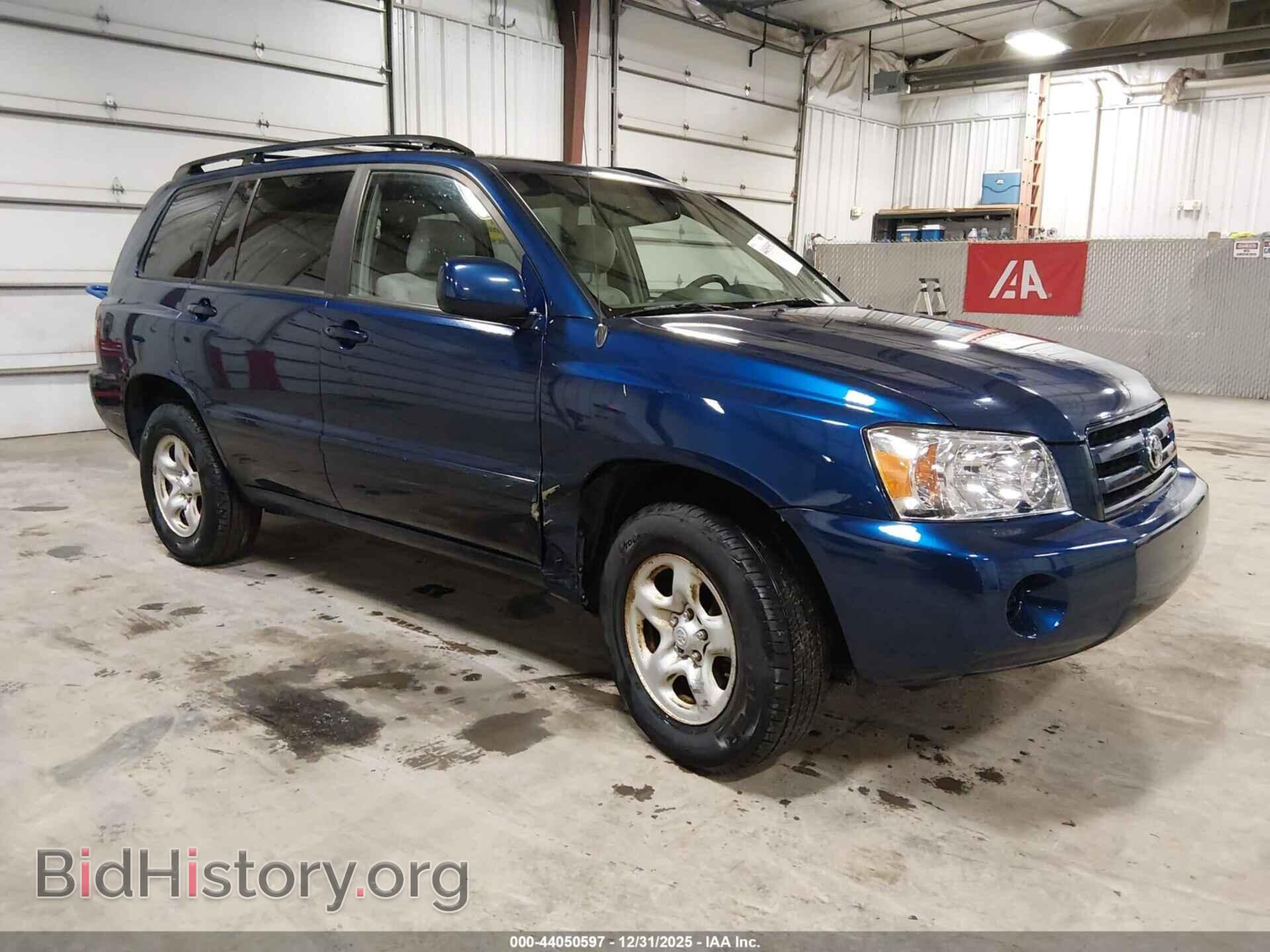 Photo JTEEP21A770202022 - TOYOTA HIGHLANDER 2007