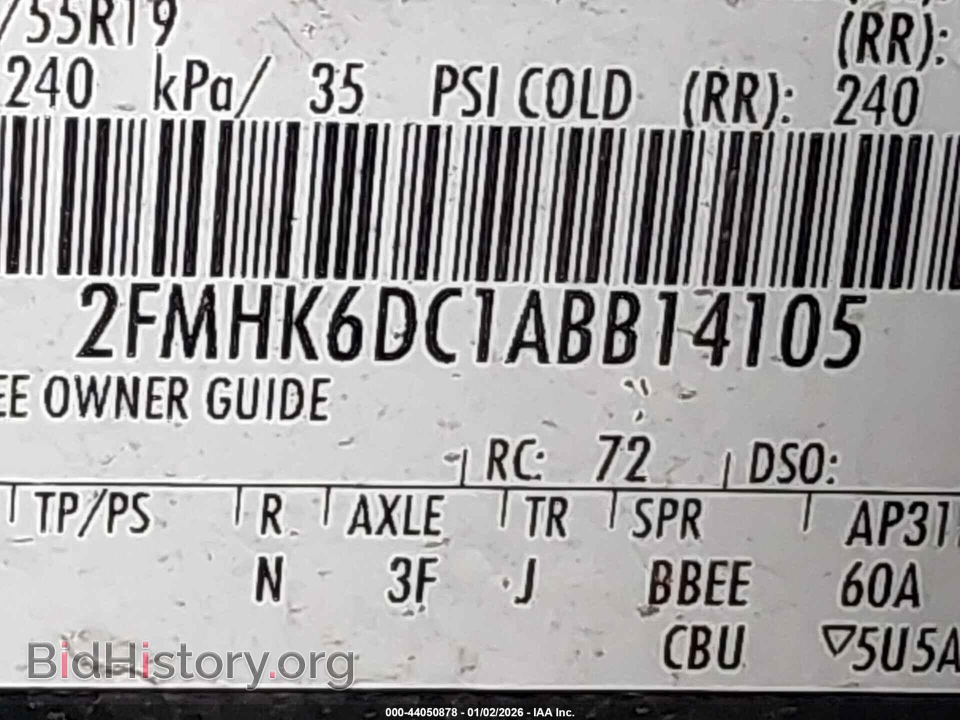 2010 FORD FLEX - VIN: 2FMHK6DC1ABB14105 - Photo 9