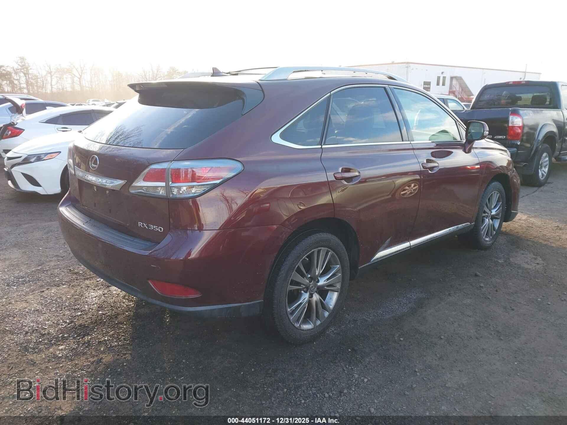 2013 LEXUS RX 350 - VIN: 2T2ZK1BA2DC115865 - Фото 4