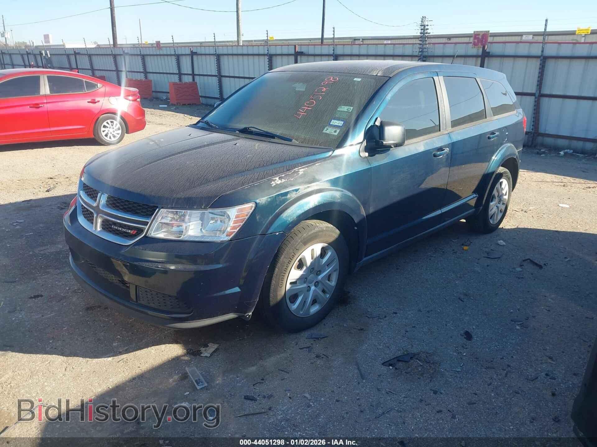 2014 DODGE JOURNEY - VIN: 3C4PDCAB9ET281133 - Фото 2