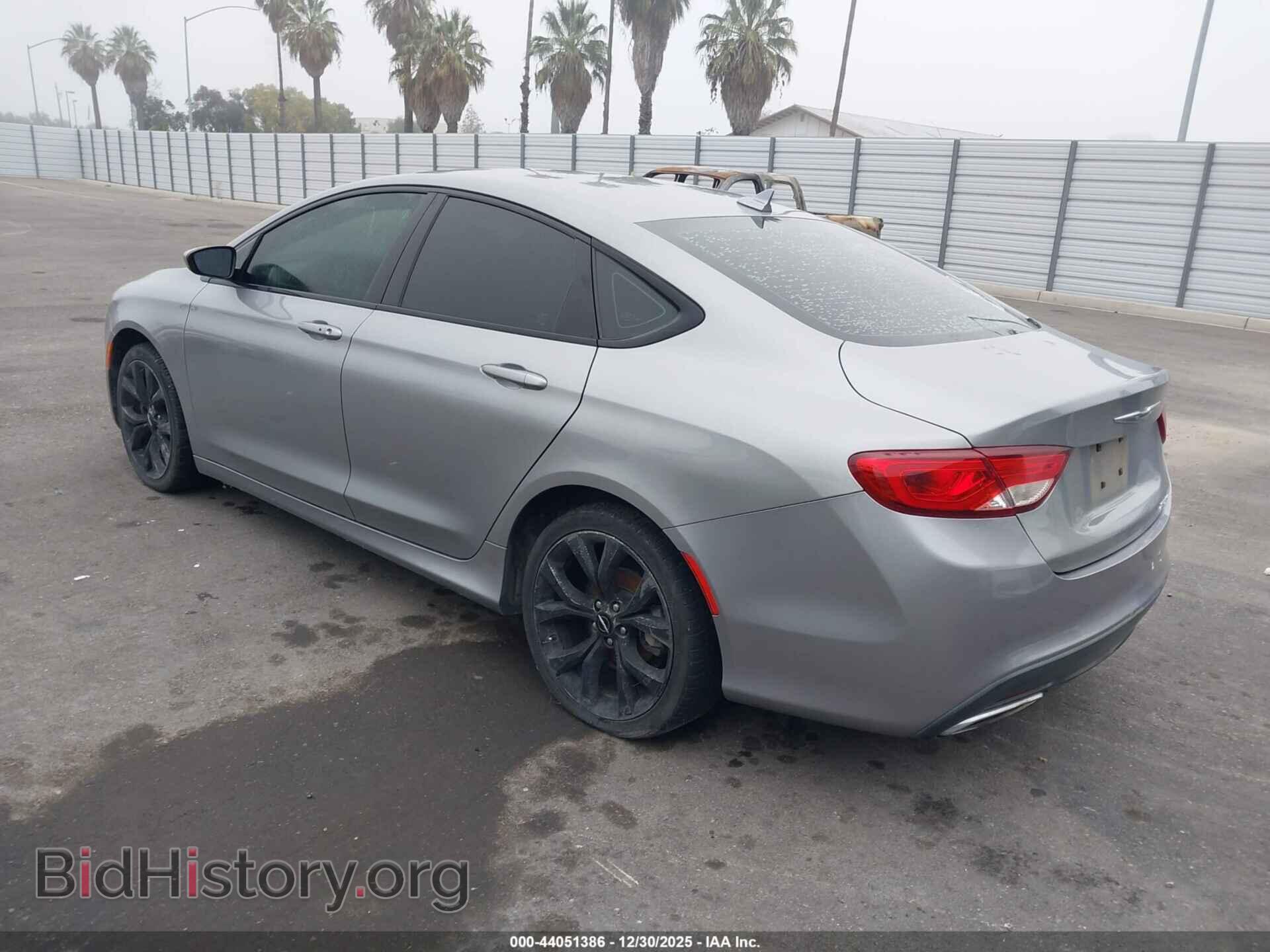 2016 CHRYSLER 200 - VIN: 1C3CCCBB9GN114956 - Фото 3