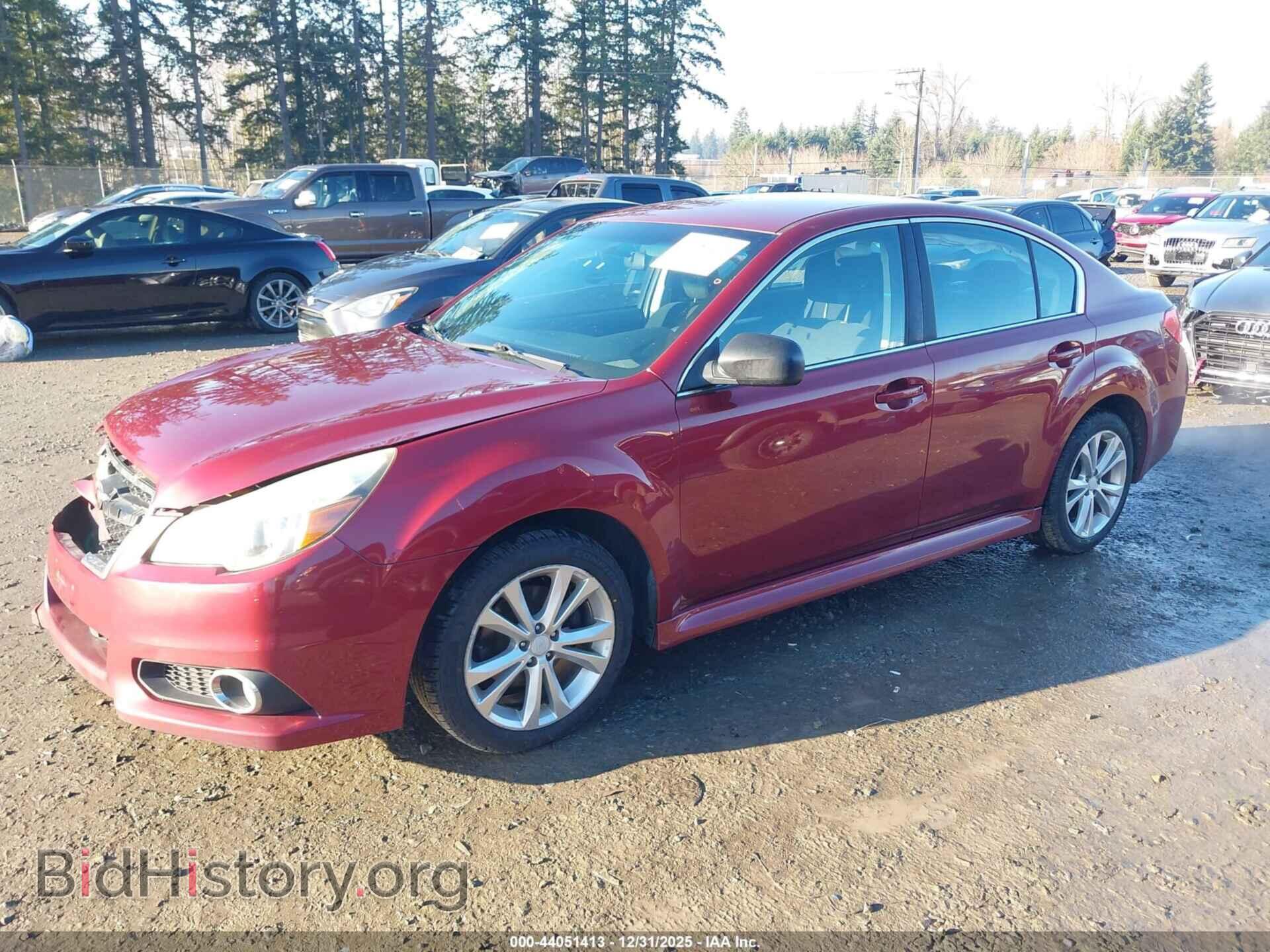 2014 SUBARU LEGACY - VIN: 4S3BMBA69E3025027 - Фото 2