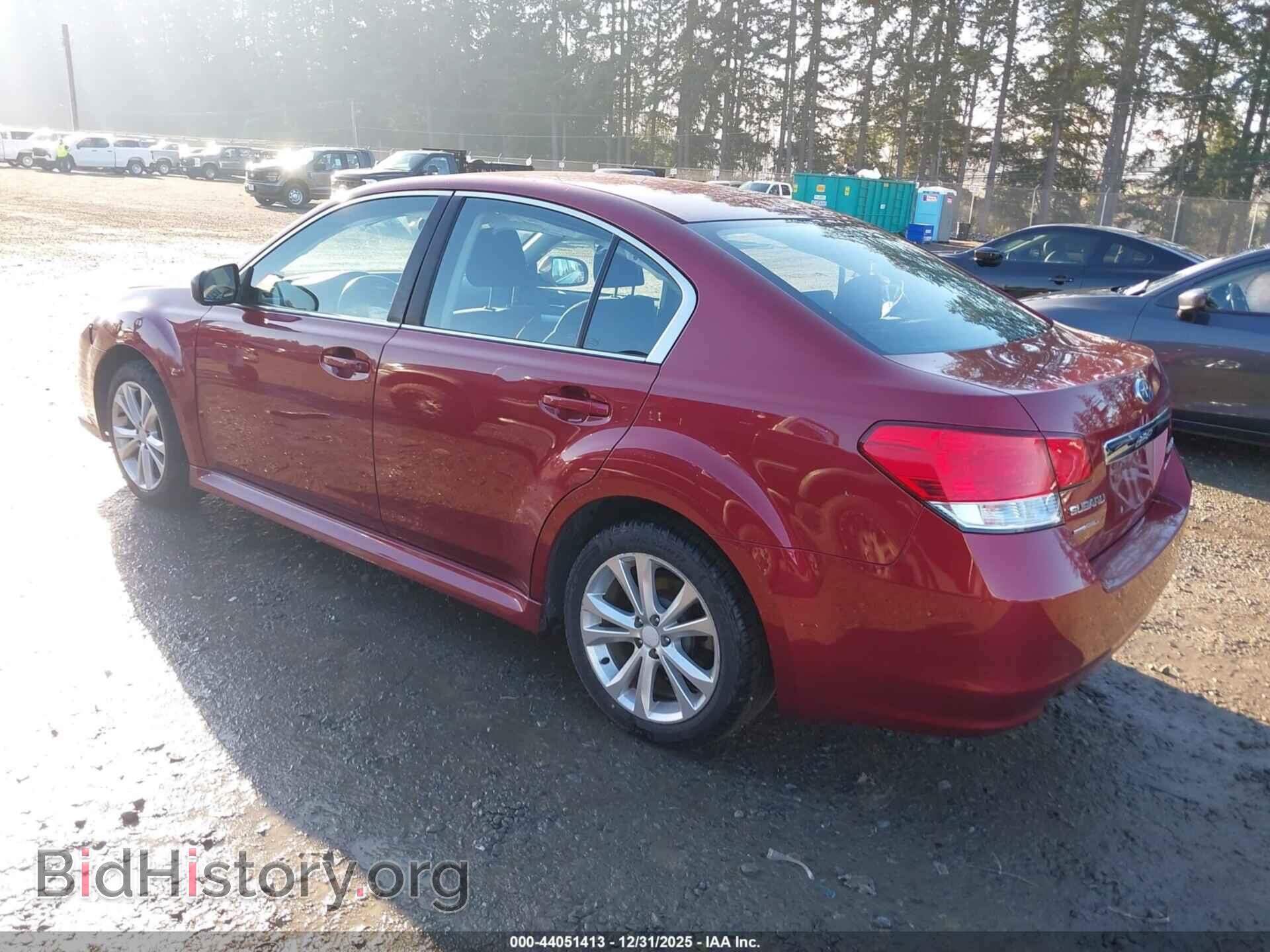 2014 SUBARU LEGACY - VIN: 4S3BMBA69E3025027 - Фото 3