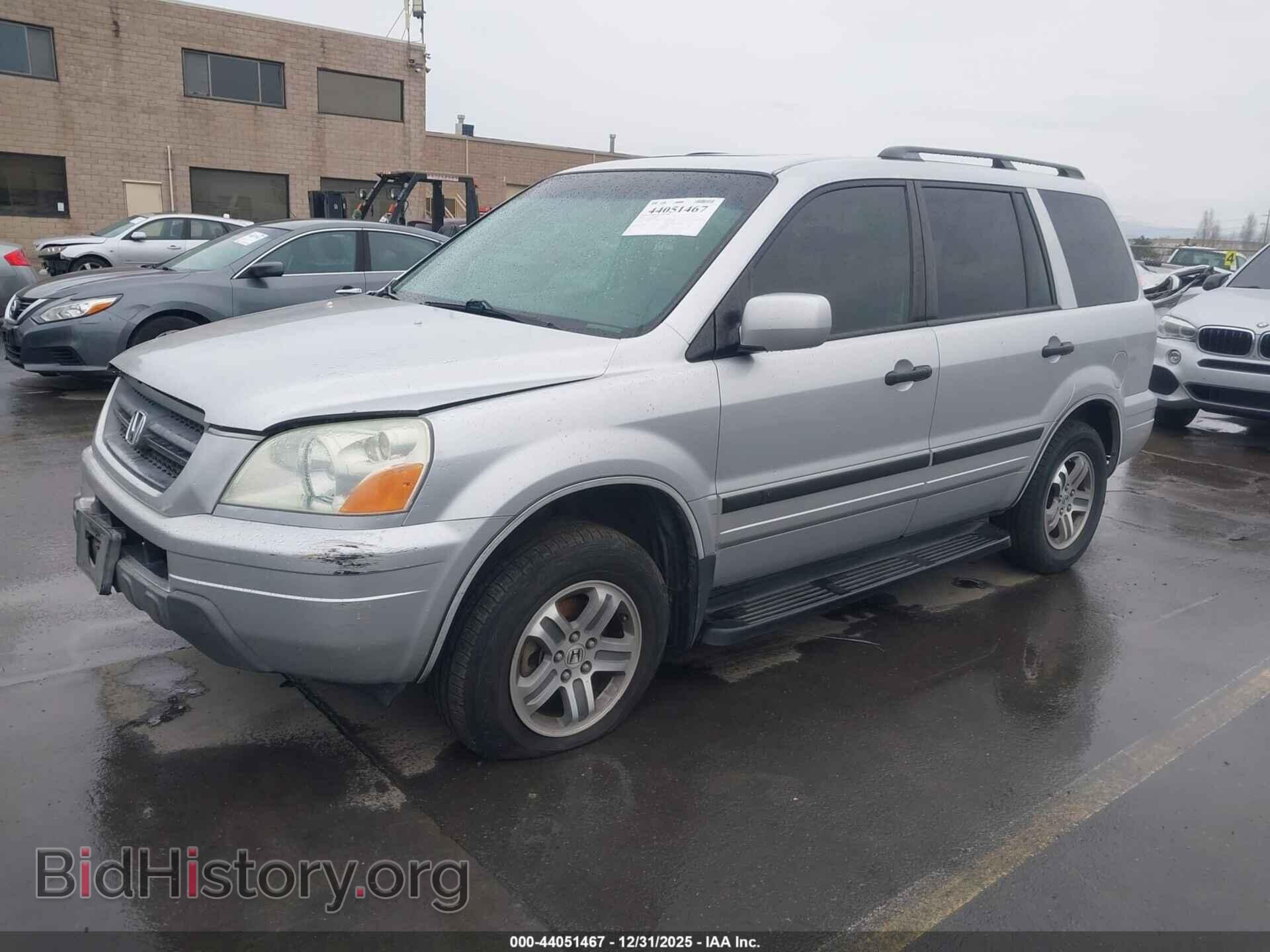 2005 HONDA PILOT - VIN: 2HKYF18615H505748 - Фото 2