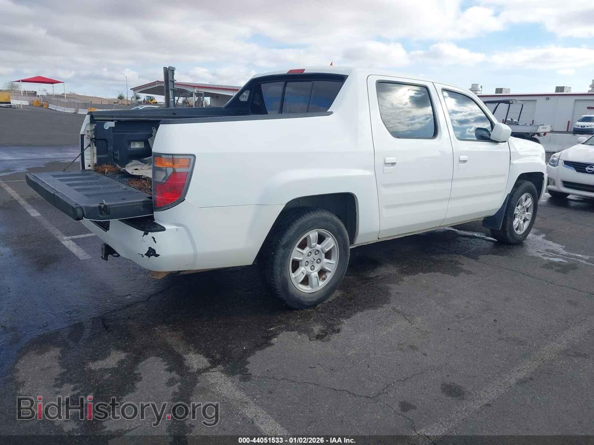 2007 HONDA RIDGELINE - VIN: 2HJYK165X7H535182 - Фото 4