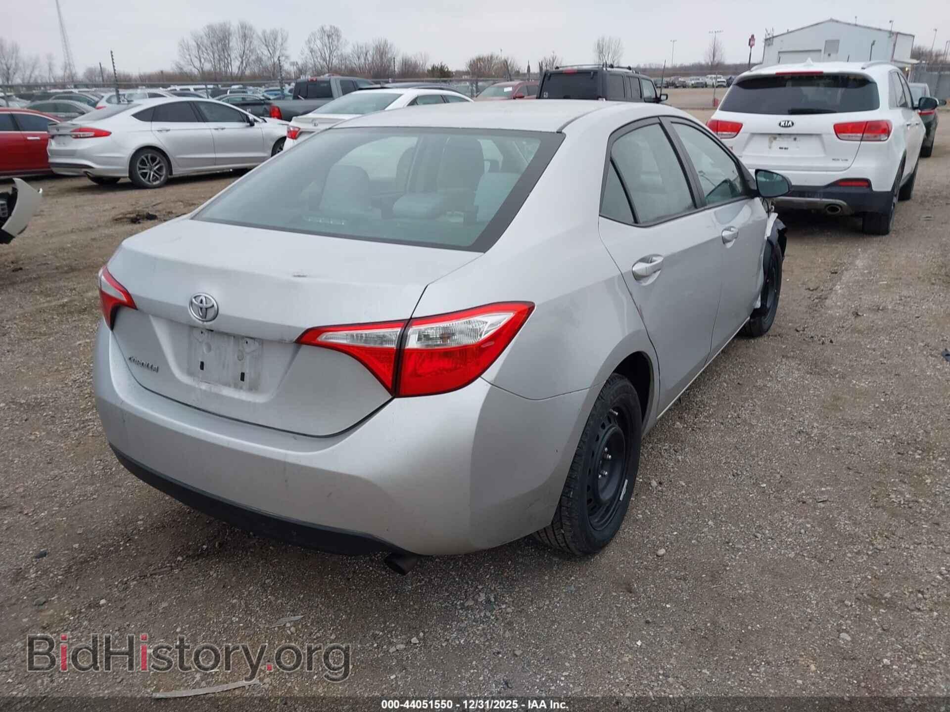 2015 TOYOTA COROLLA - VIN: 2T1BURHE3FC450595 - Фото 4