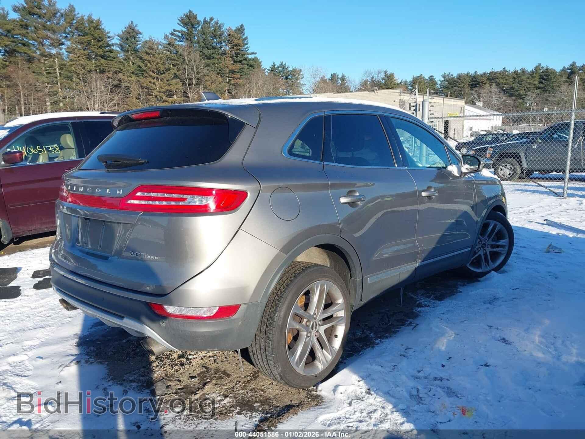 2017 LINCOLN MKC - VIN: 5LMCJ3D96HUL07433 - Фото 4