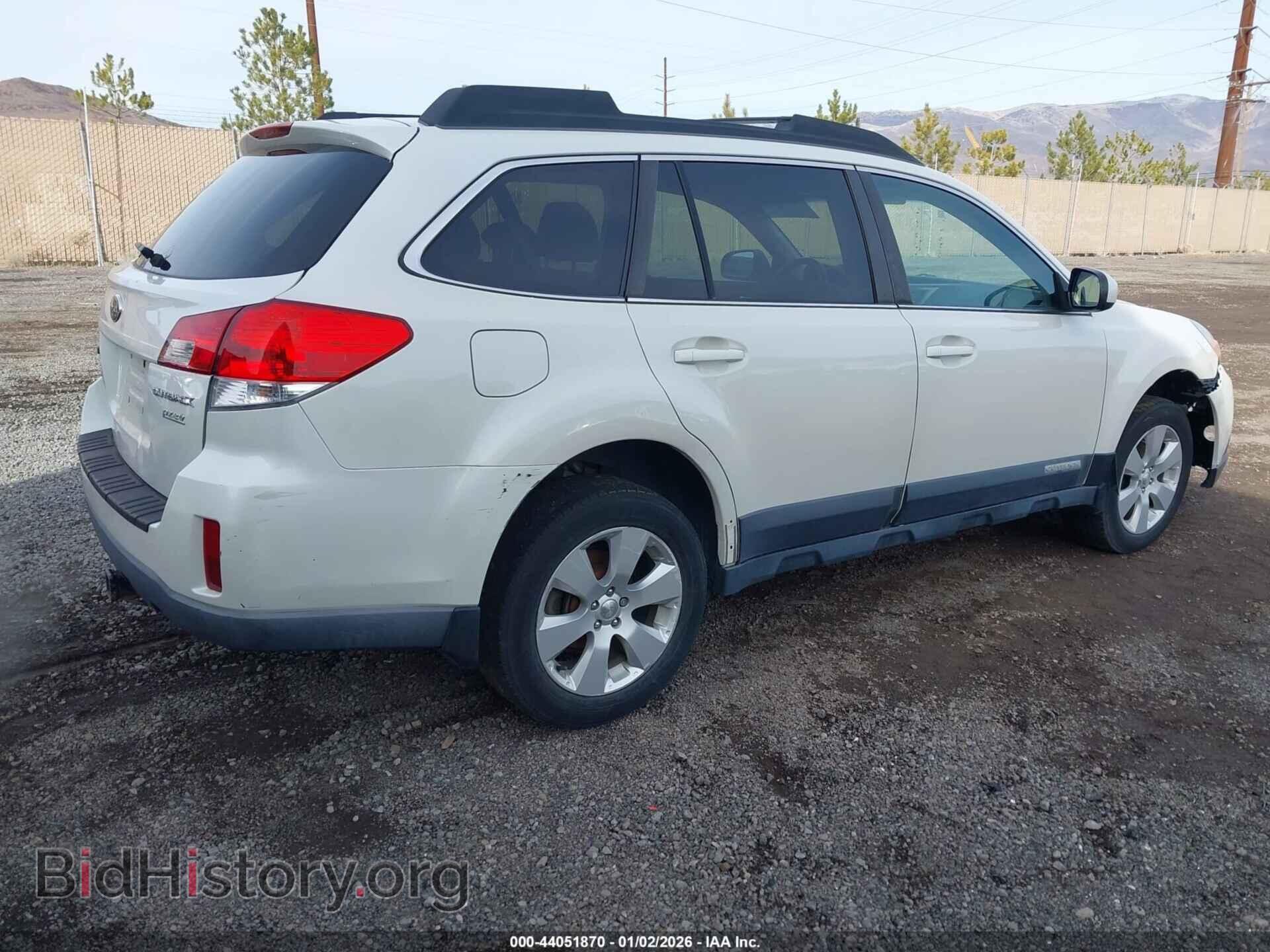 2012 SUBARU OUTBACK - VIN: 4S4BRBGC4C3203725 - Фото 4